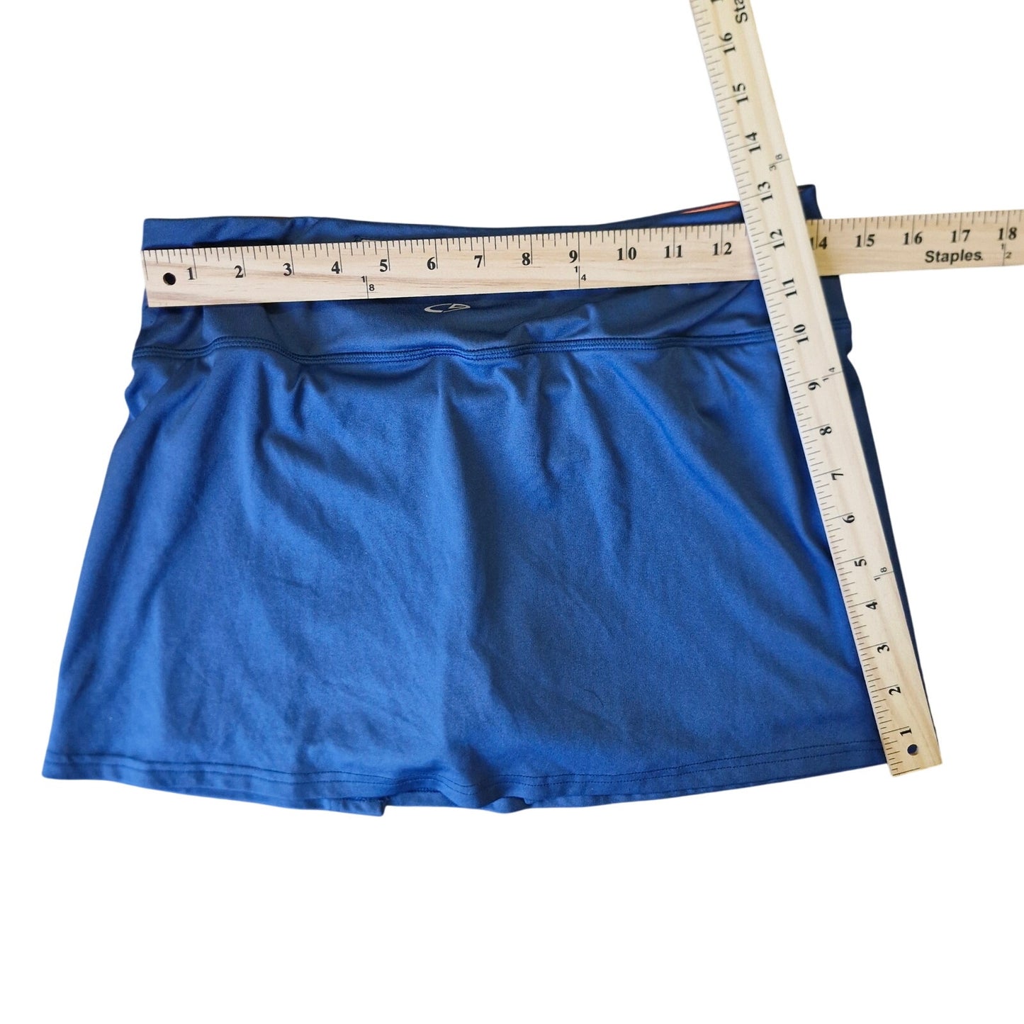 Champion C9 Duo Dry Skort Women’s Size M Blue Athletic Tennis Running Skirt