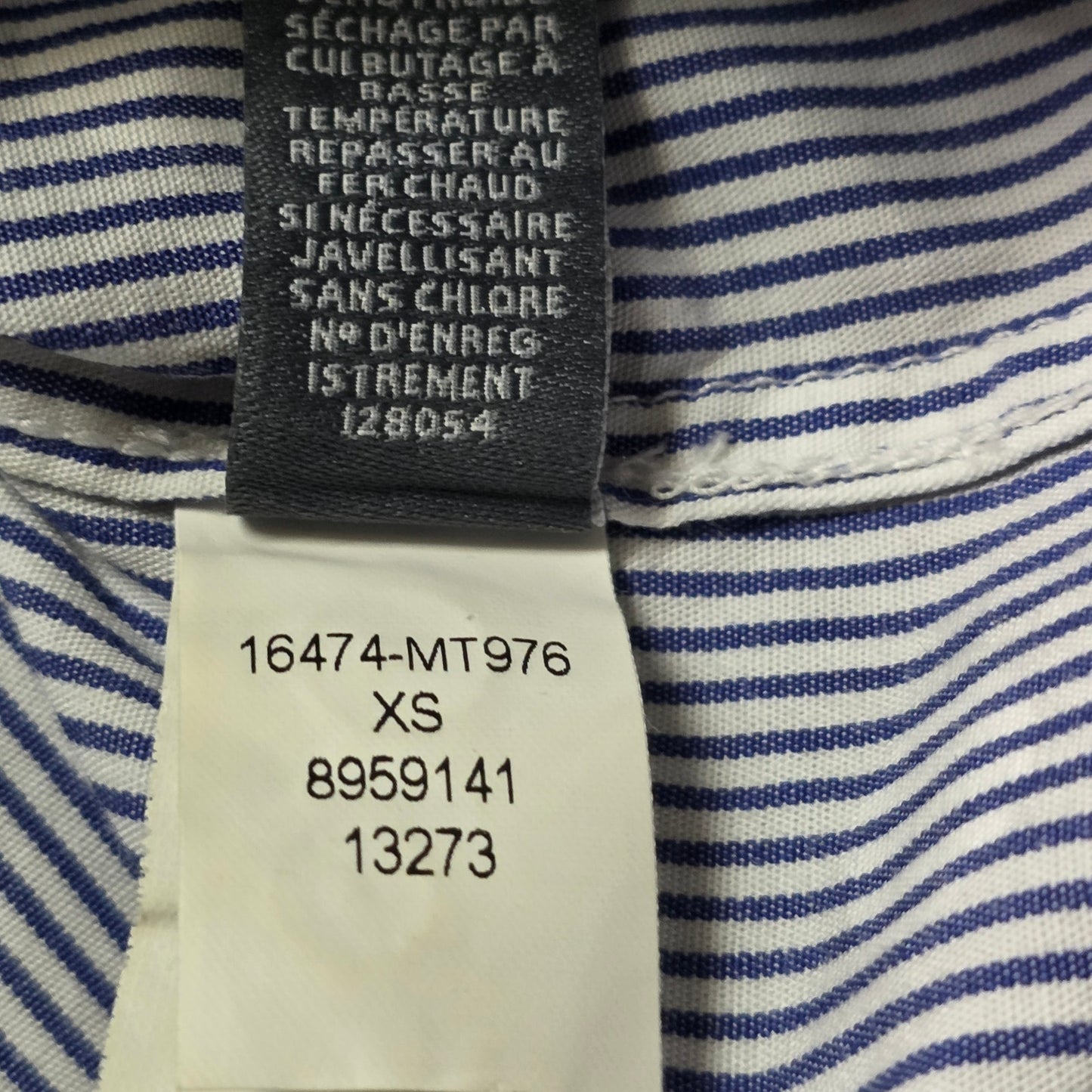Bonobos Slim Fit Button Down Shirt Men XS Blue Casual Workwear