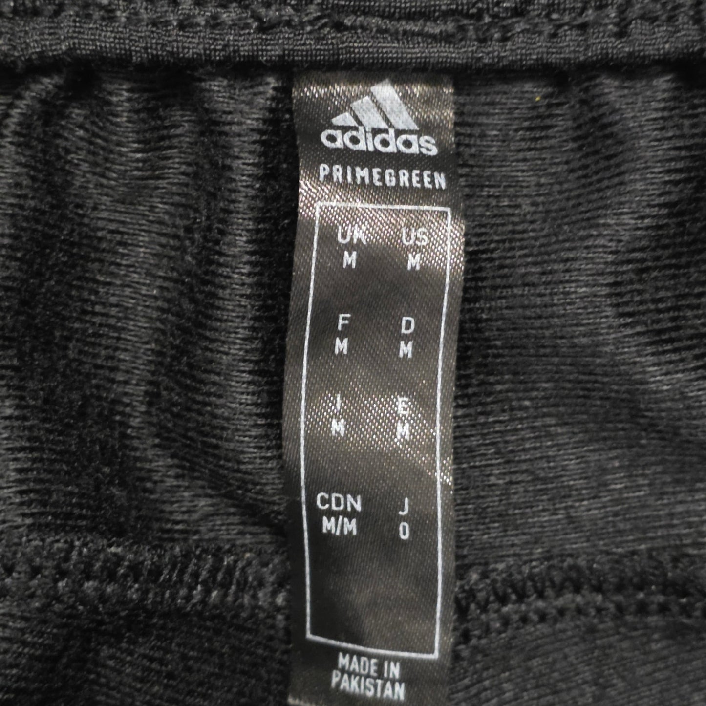adidas 3-Stripes Tricot Regular-Fit Open Hem Track Pants Men’s Medium Black