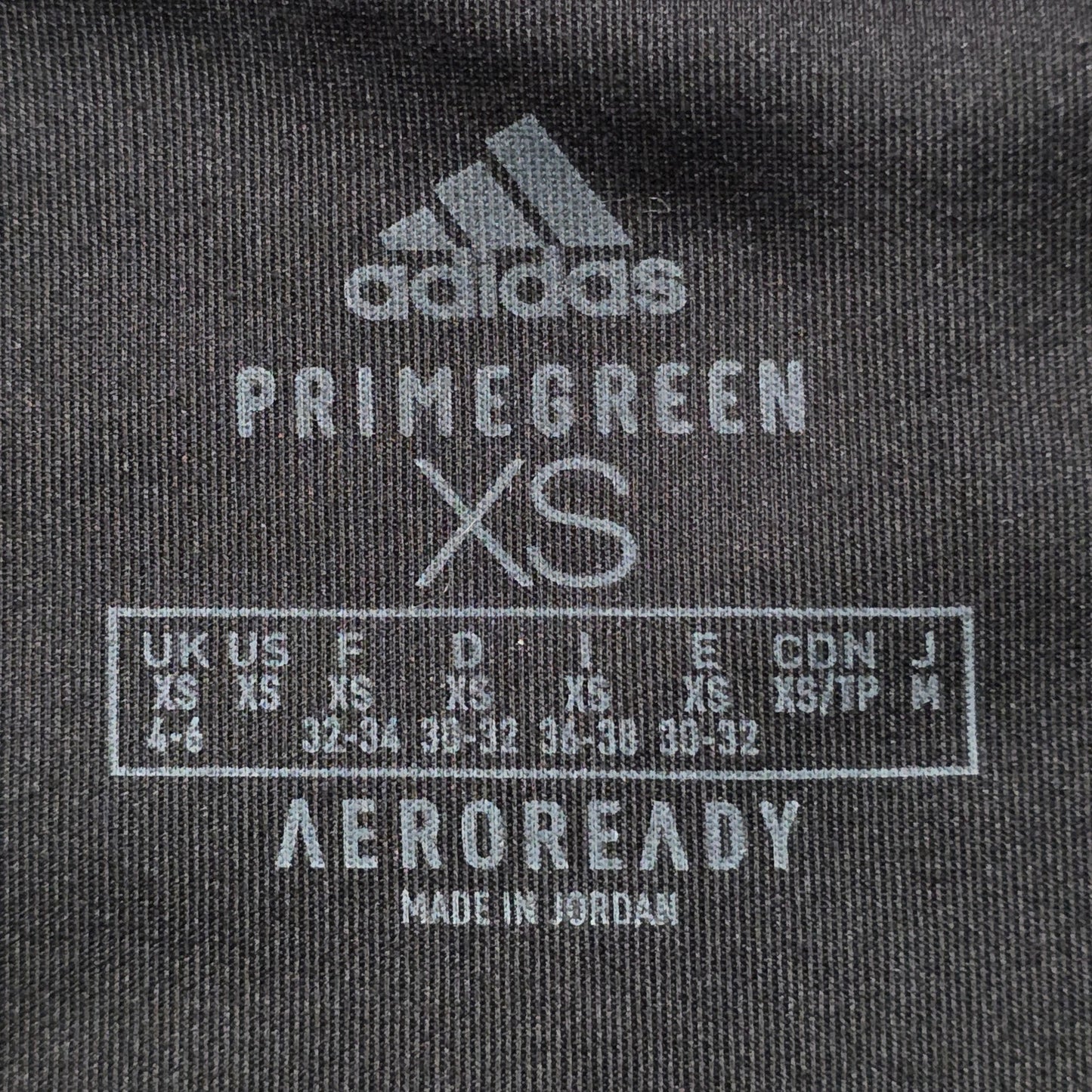 Adidas Primegreen Active Capri Pants Women’s XS Black Stretch Pocket