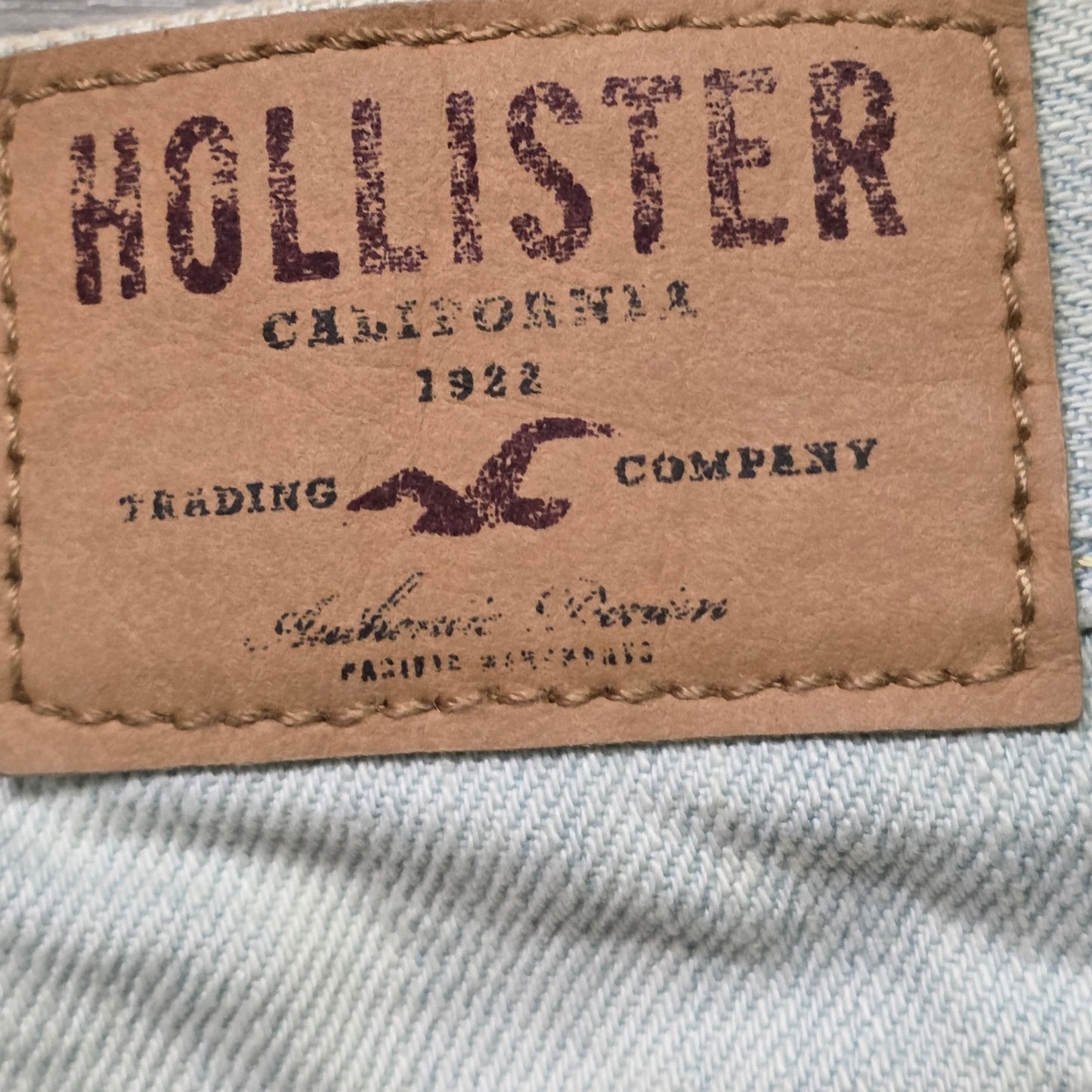 Hollister Cut Off Shorts Women 0/24 Olive Distressed Denim