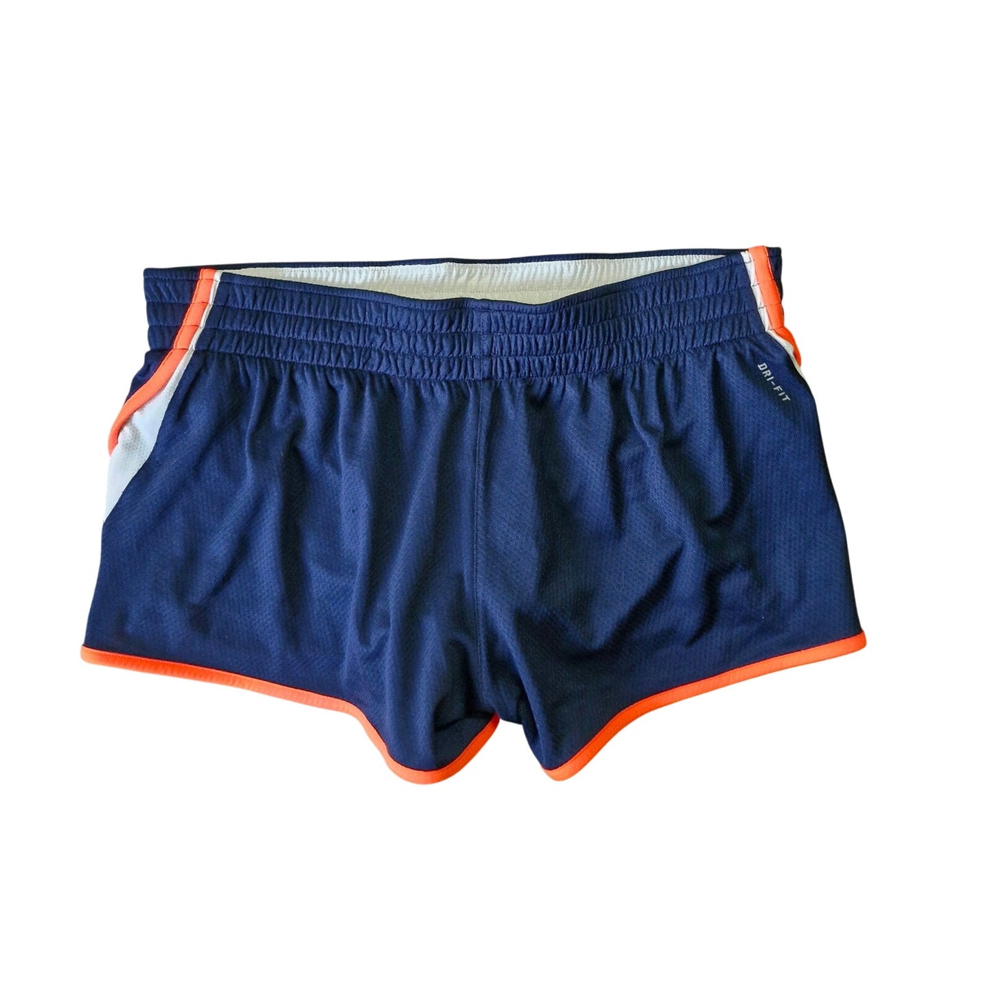 Nike Dri-Fit Running Shorts Women’s Size XL Blue Lined Athletic Gym Workout