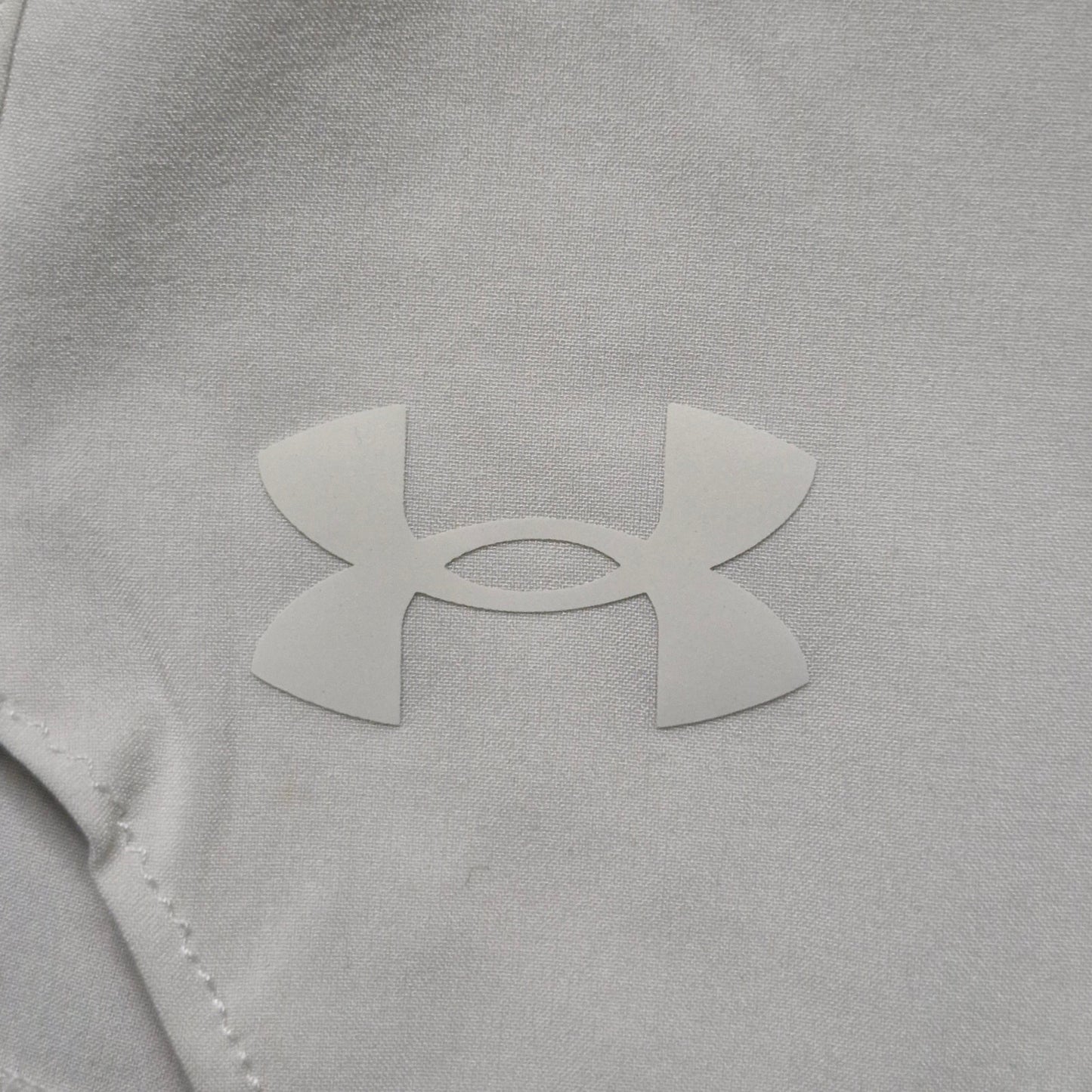 Under Armour Women’s Gray Speedpocket Athletic Shorts Small Run Workout Quick-Dry
