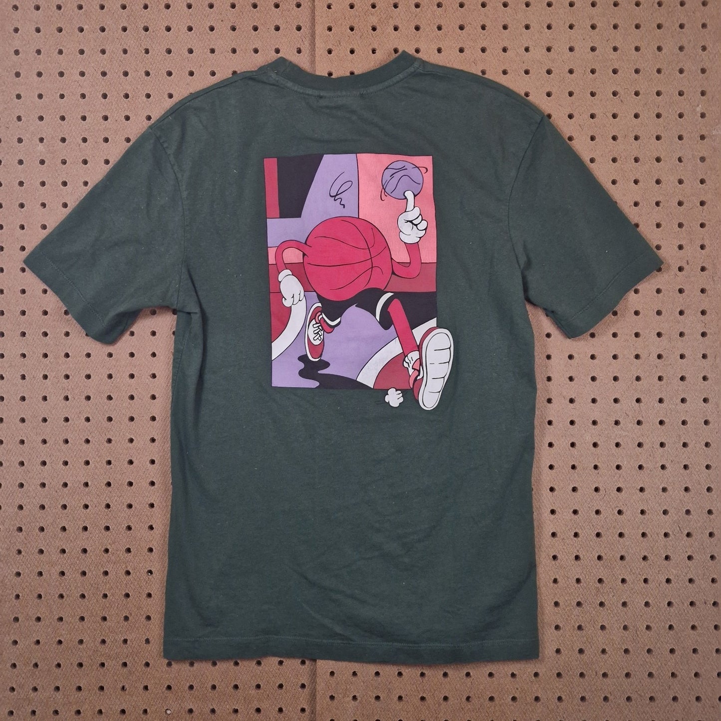 Spalding X ZARA 2021 Graphic Tee Rare Size S