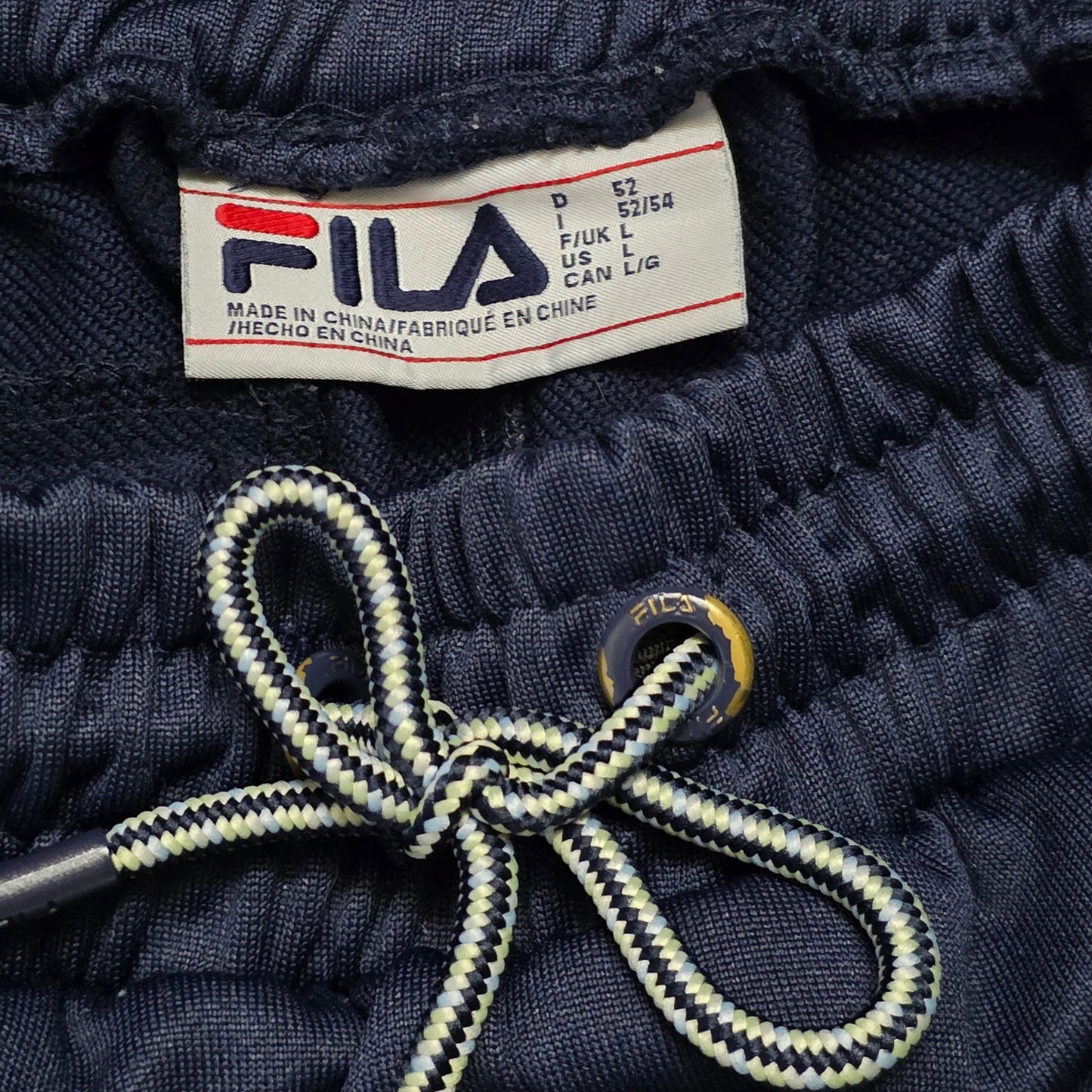 Fila Track Pants Men’s Large Vintage Jersey Athletic