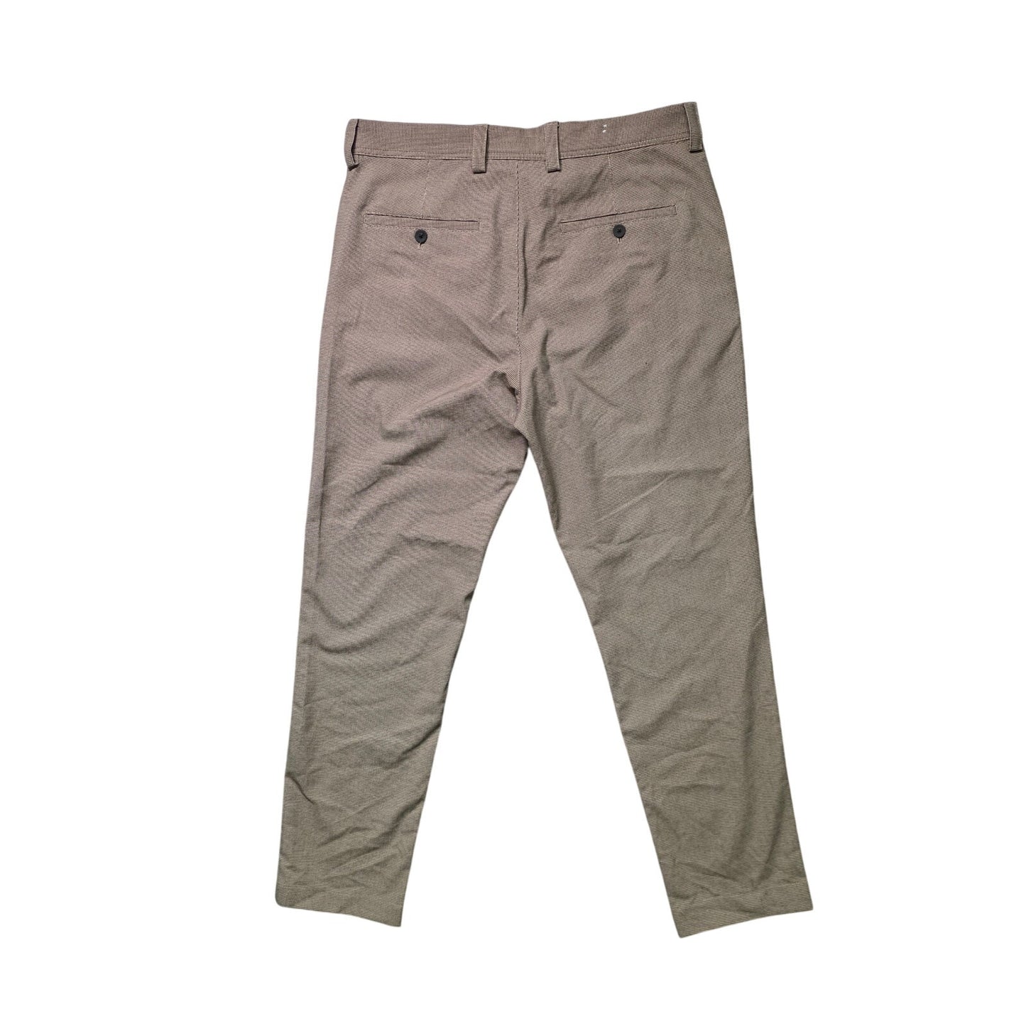 Zara Trousers Men’s 32 Beige Slim Fit Casual Dress Pants