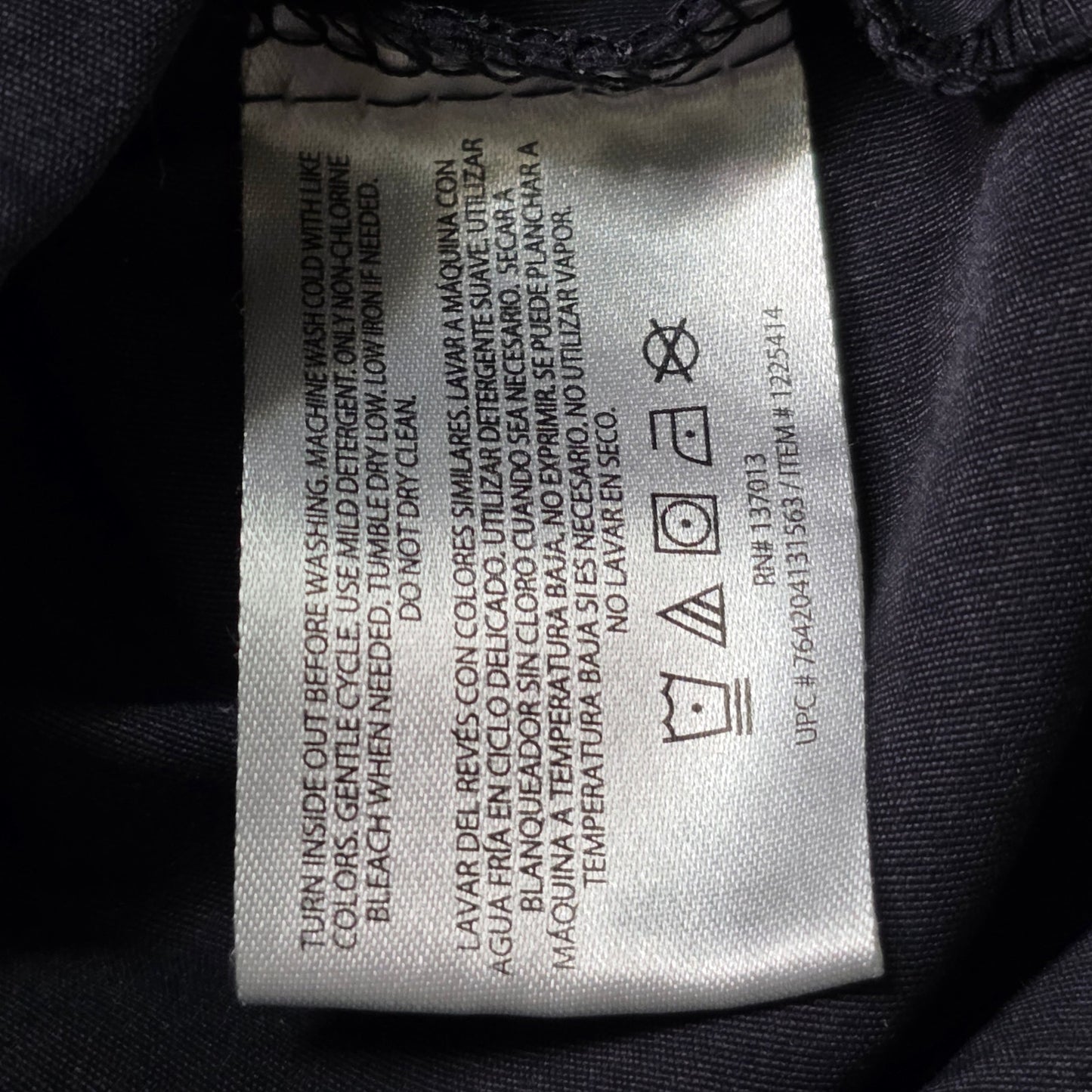 Orvis Bomber Jacket Men’s Medium Black Nylon Full Zip Water Resistant