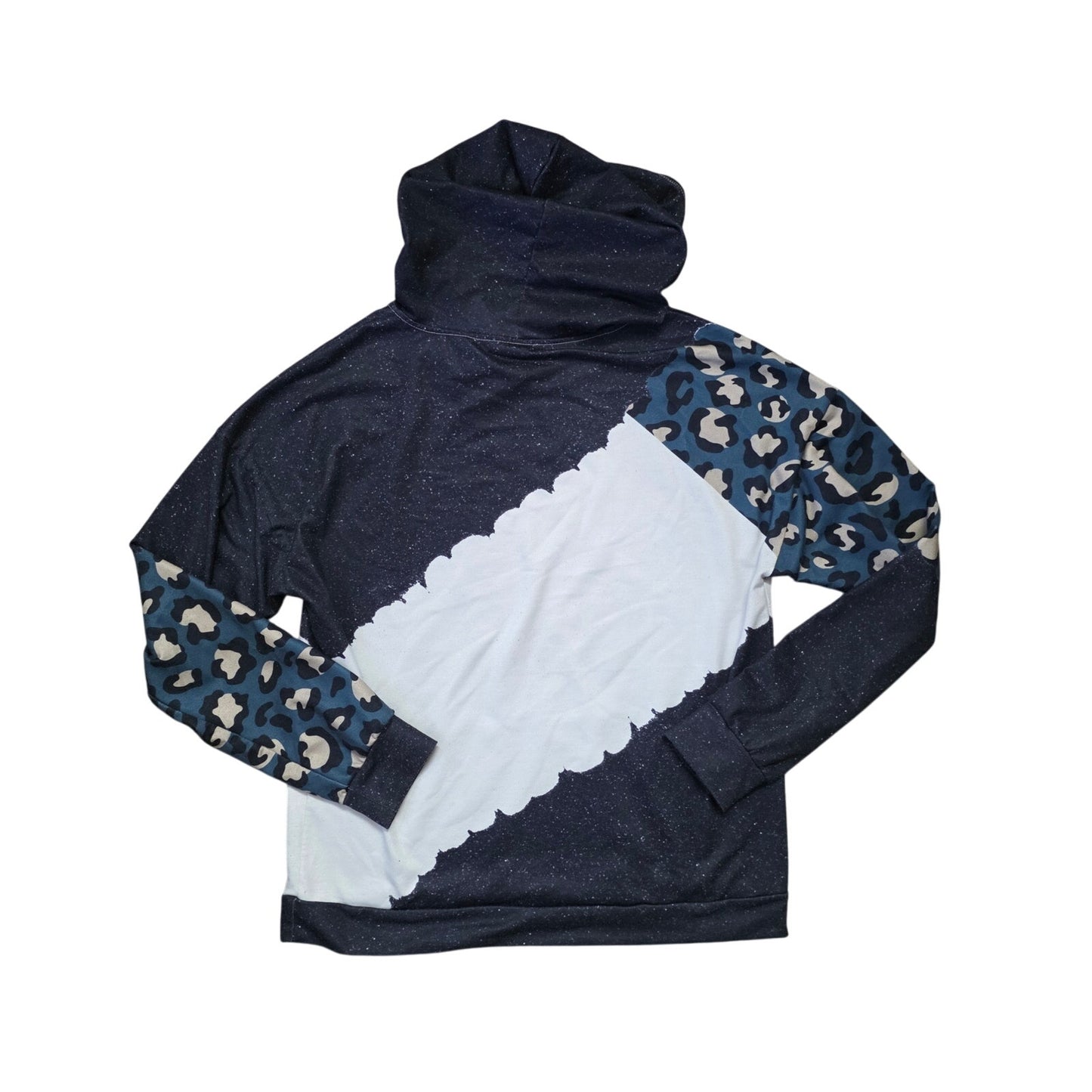 Carhartt Letter Contrast Hoodie Men’s Medium Leopard Print