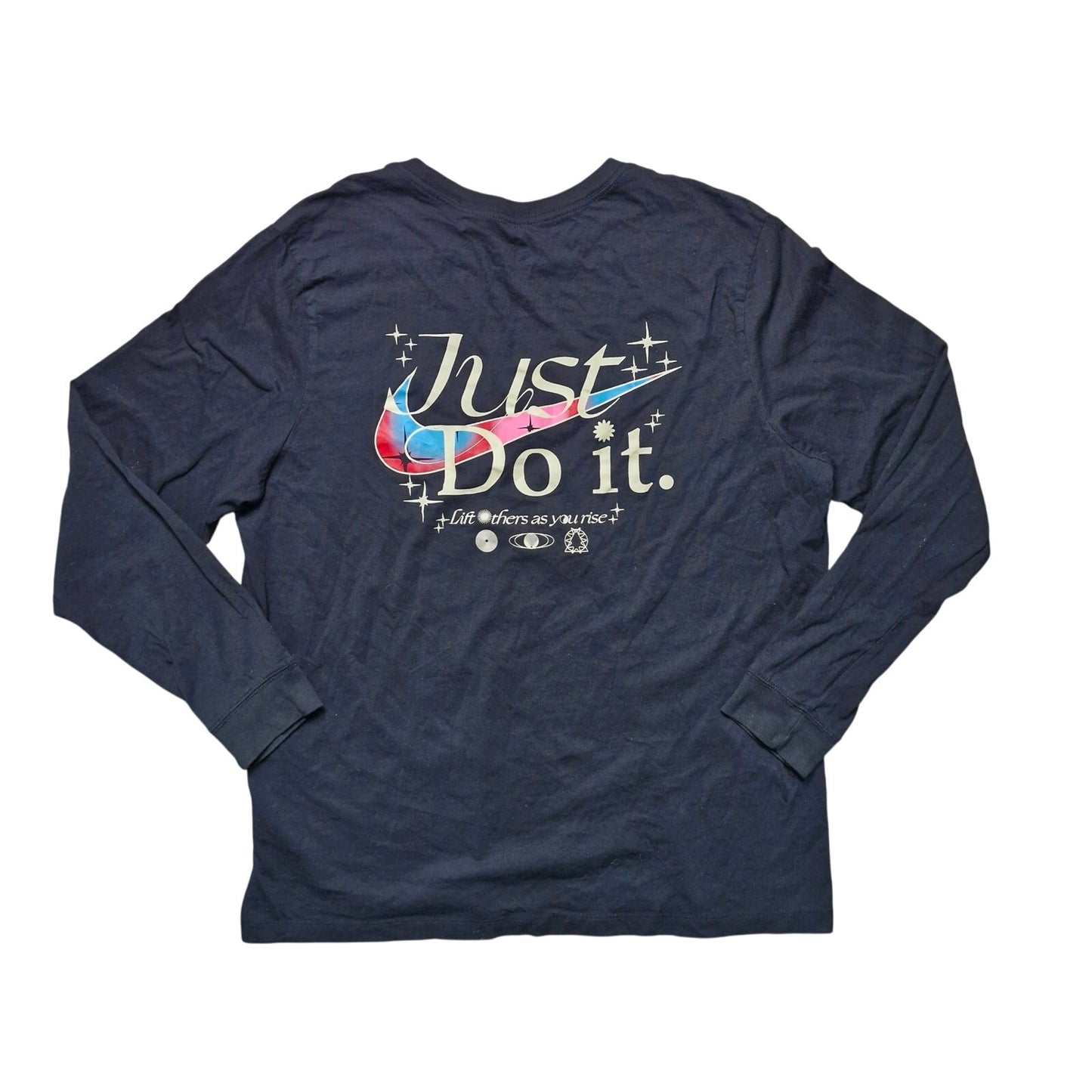 Nike Training “Lift Others Rise” Long Sleeve Tee Men’s XL Black DZ2827-010