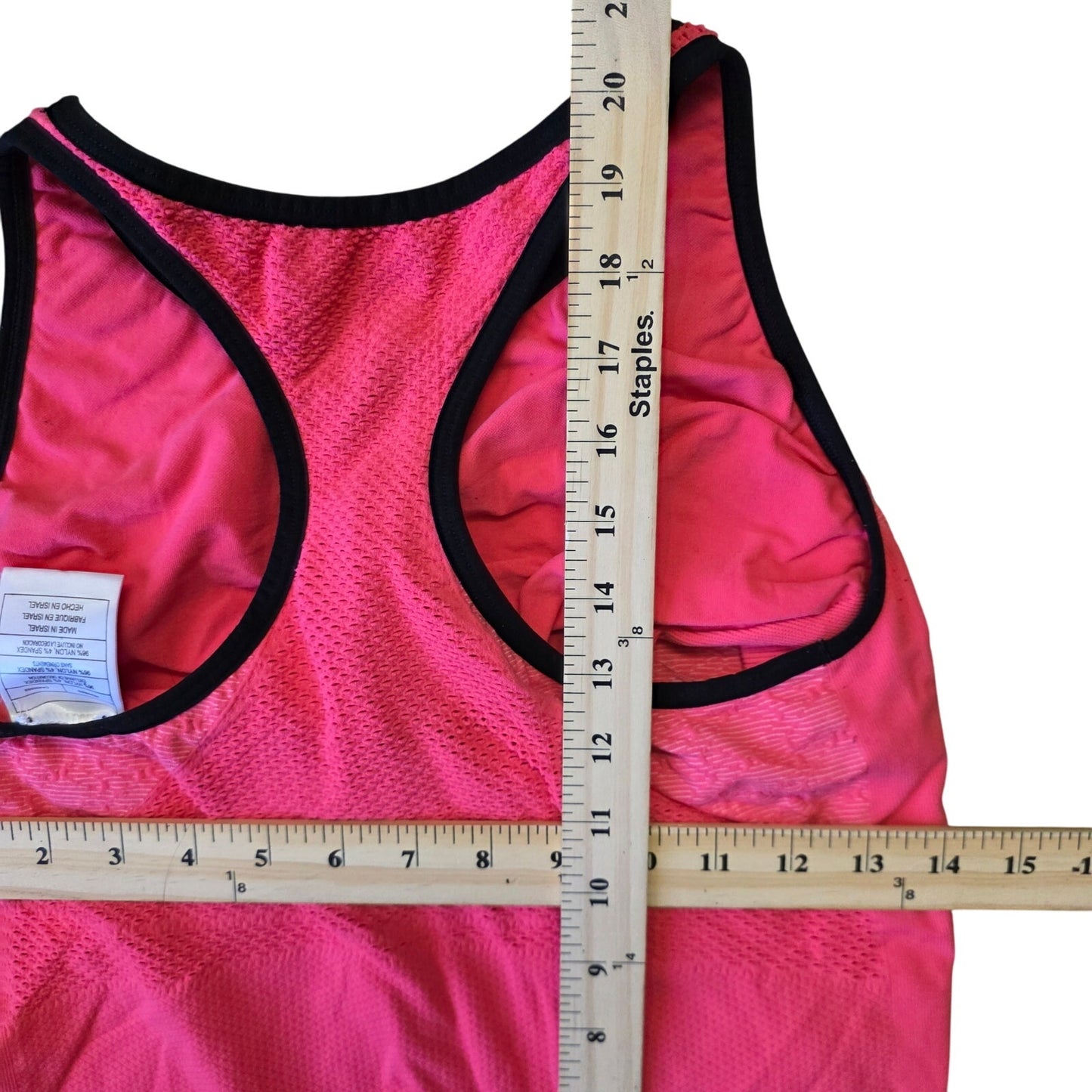 Nike Dri-FIT Tank Top Women’s L XL Pink Mesh Racerback Athletic