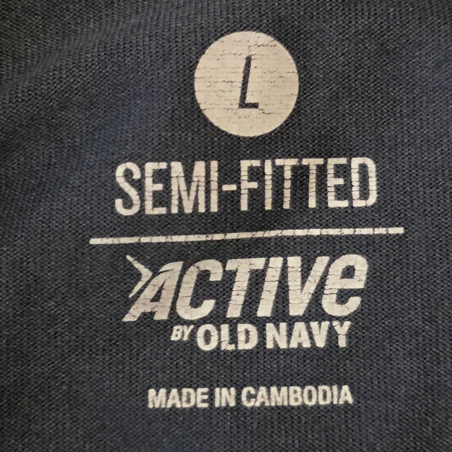 Active by Old Navy Active Long Sleeve Top Women's Large Polyester Blend