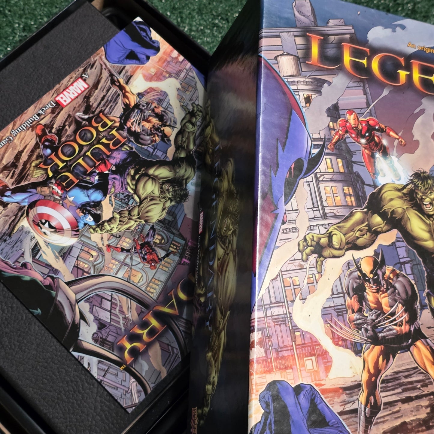 Upper Deck Legendary Marvel Deck Building Game Complete Pre-Owned