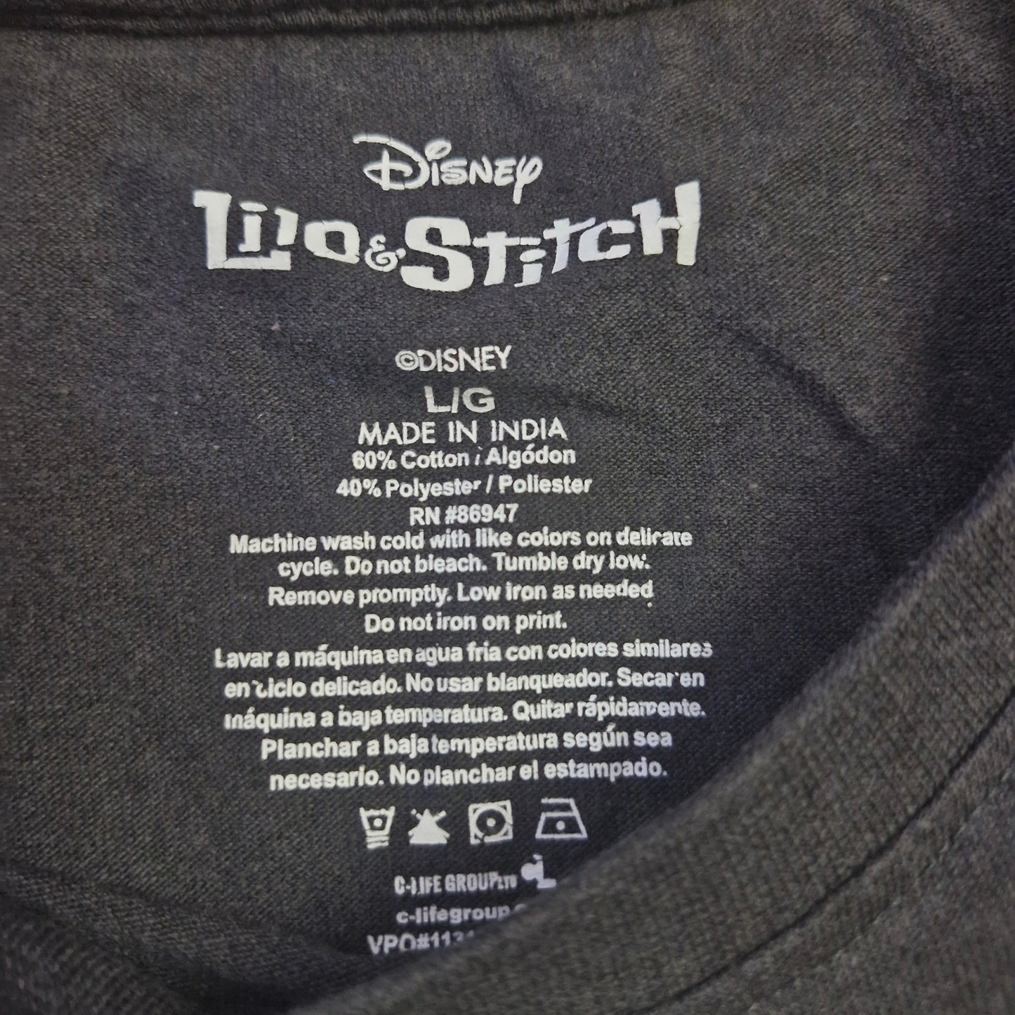 Disney Pixar Stitch from Lilo & Stitch size Large