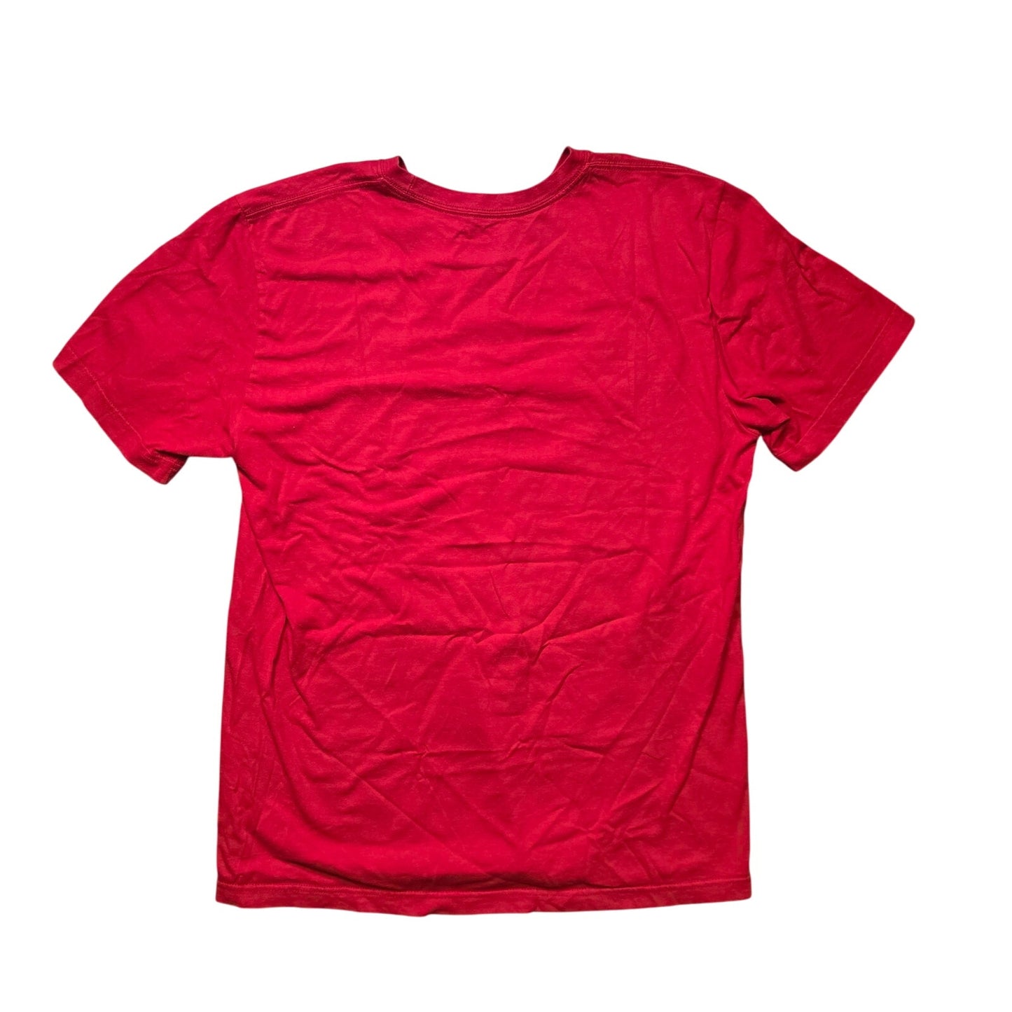 Nike Graphic T-Shirt Men’s L Red Crew Neck Athletic Logo