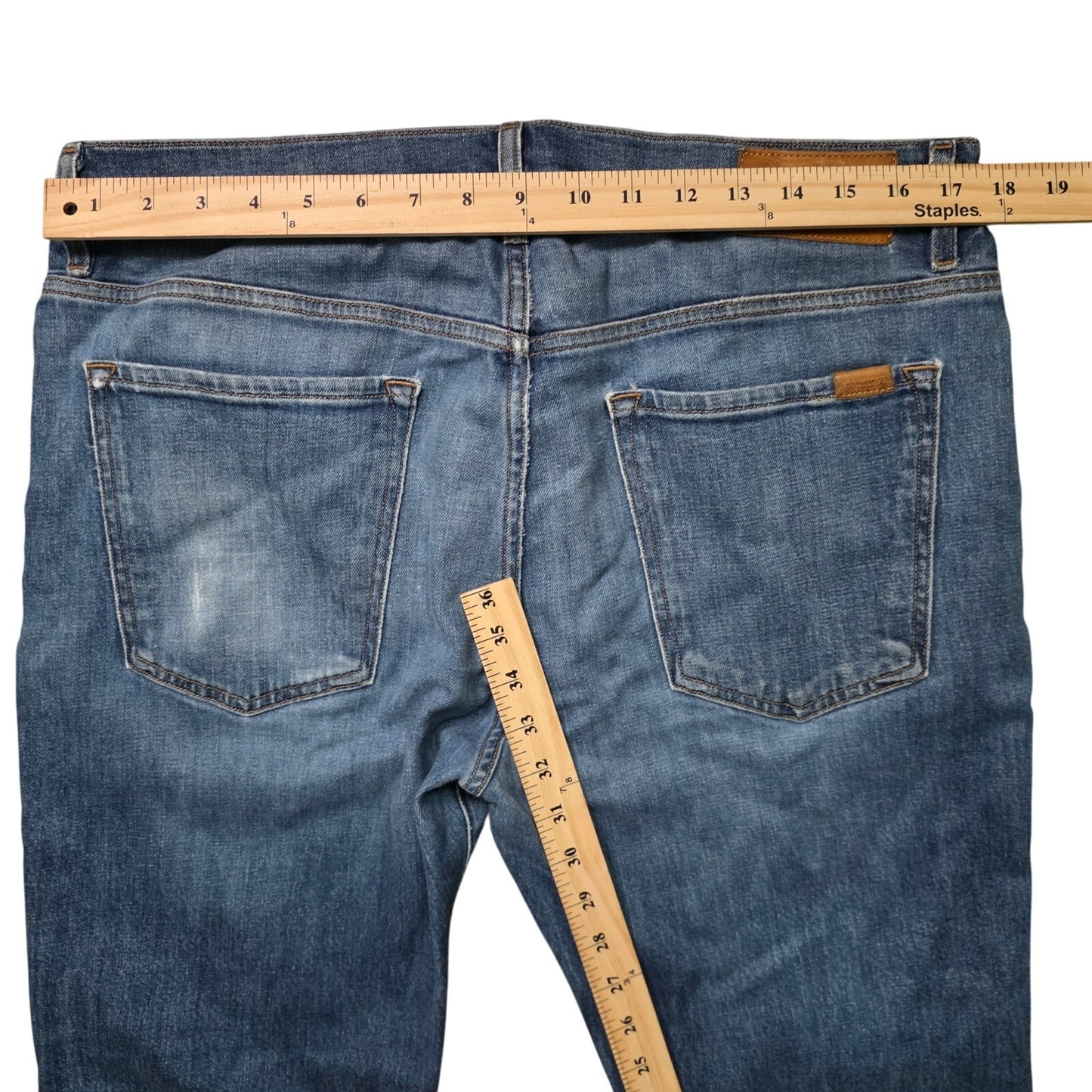 7 For All Mankind Denim Jeans Women’s 33 Blue Casual