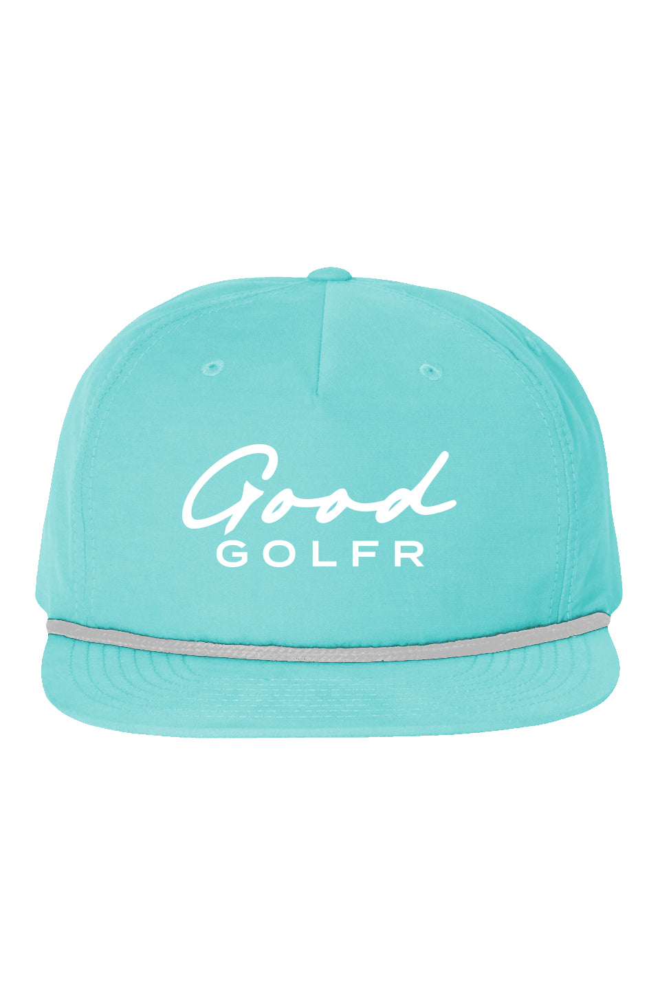 Good Golfr Tee Black Logo Hat