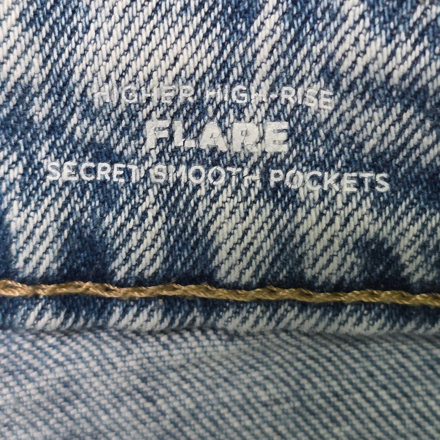 Old Navy High-Waisted Flare Jeans Women’s Size 6 Blue Rita Wash Side Slit