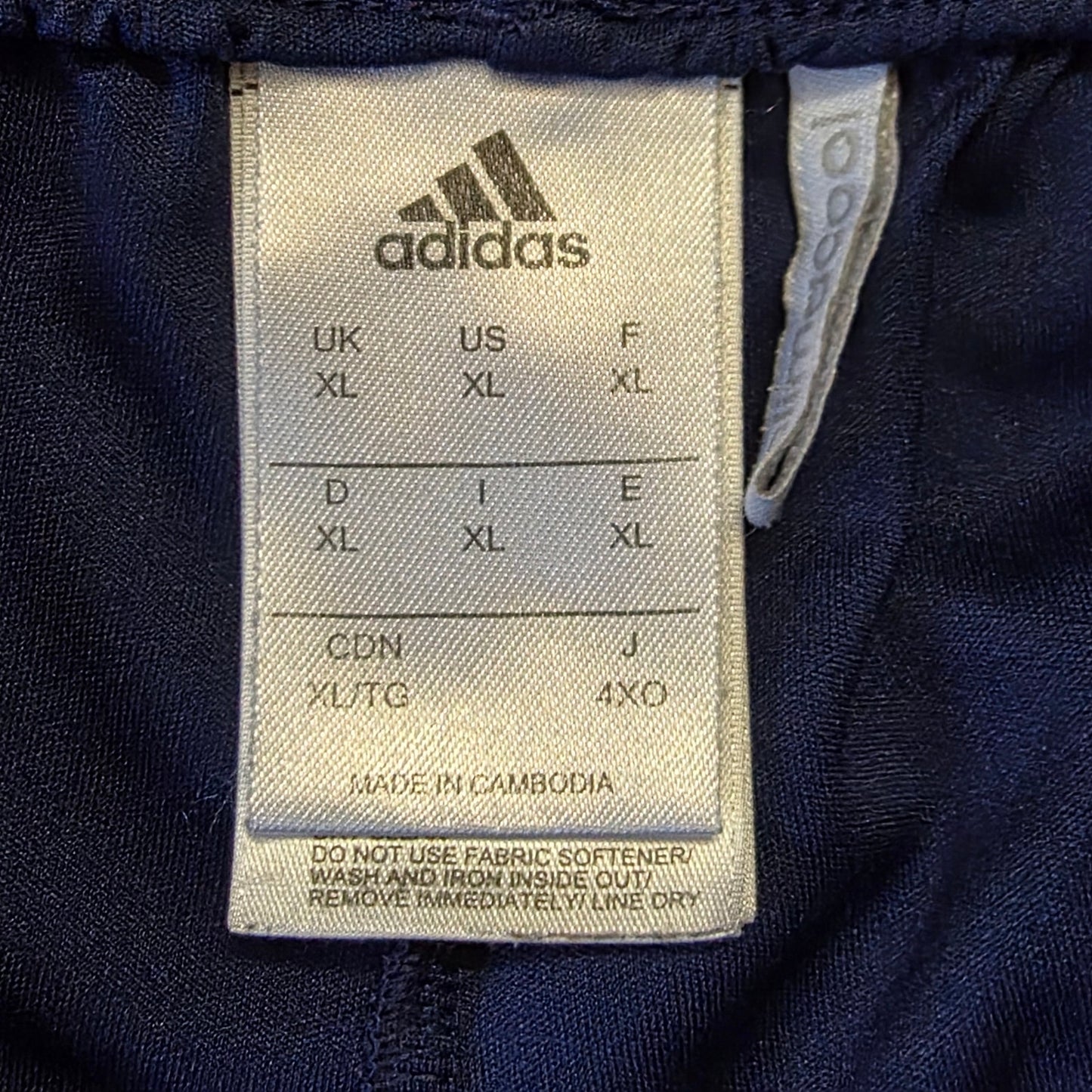 Adidas ClimaCool Shorts Men’s XL Navy Blue Athletic