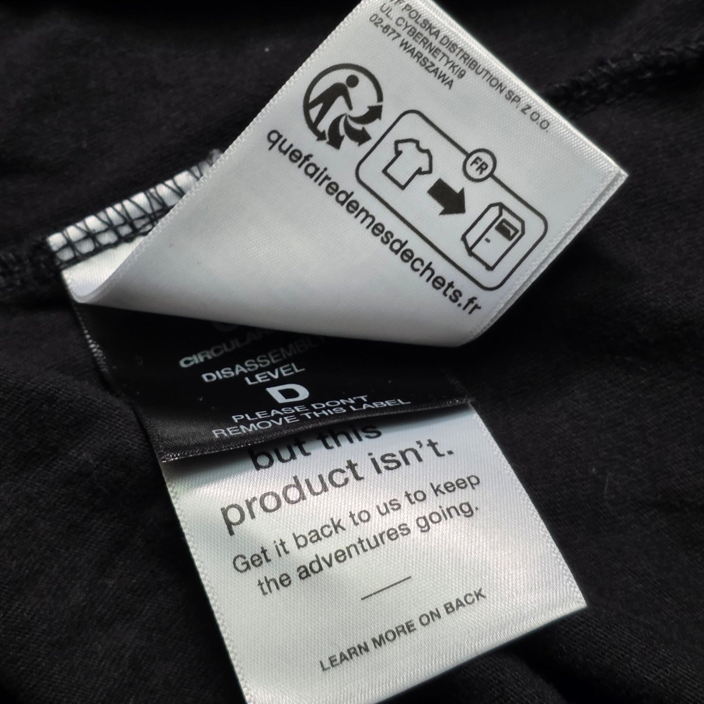 The North Face Easy T-Shirt Women’s Large Black Outdoor Graphic Tee