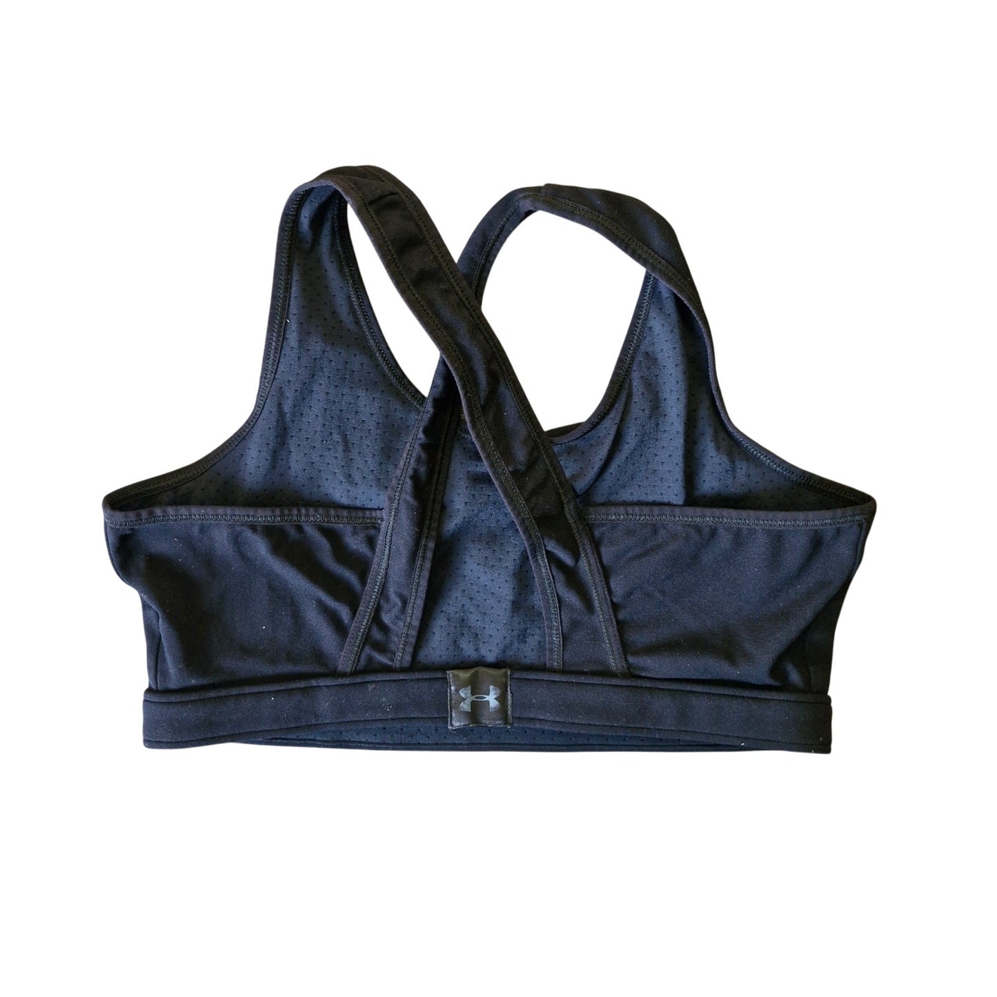 Under Armour Crossback Sports Bra Women’s Size Large Black