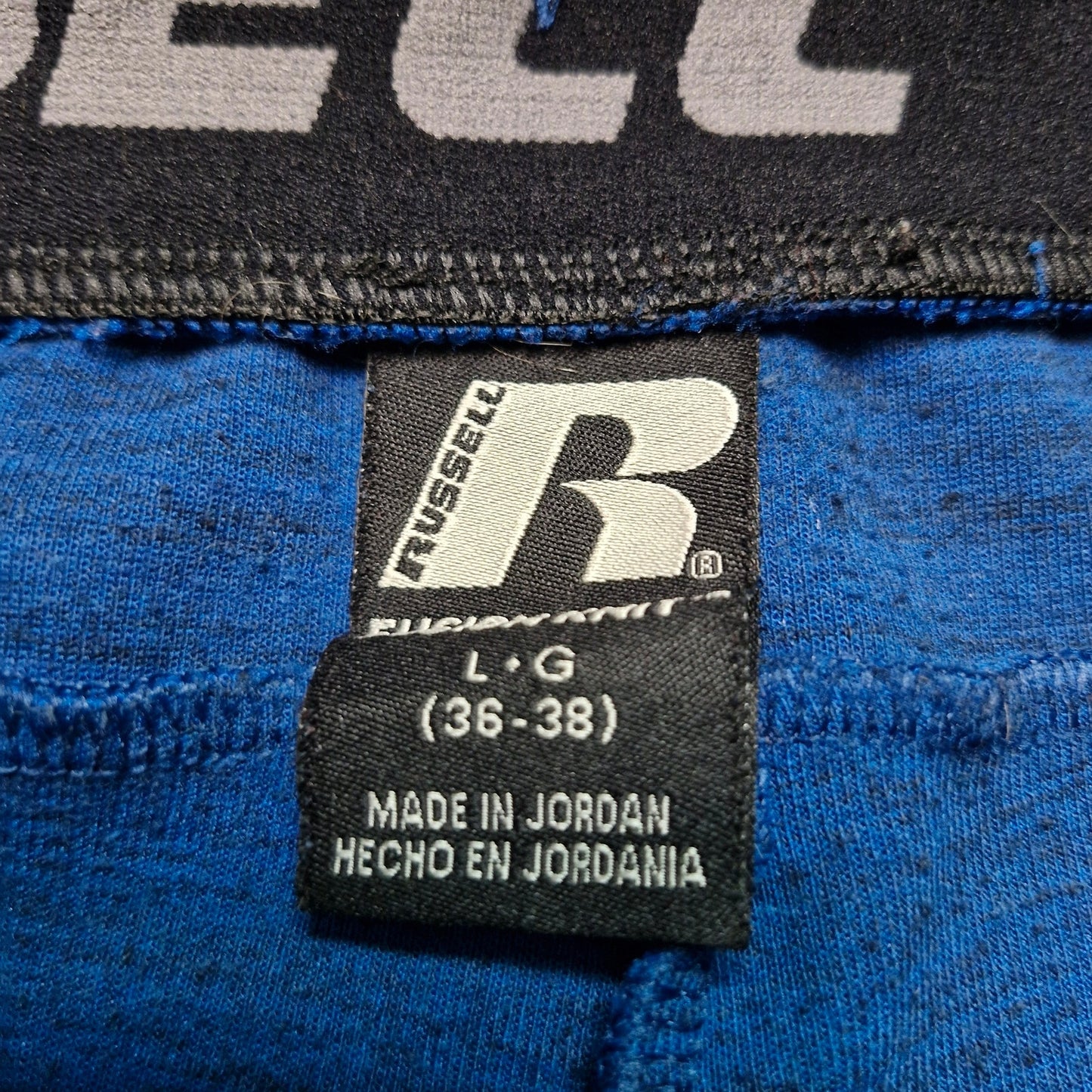 Russell Athletic Blue Jogger Sweatpants Men's Size Large RM38333H