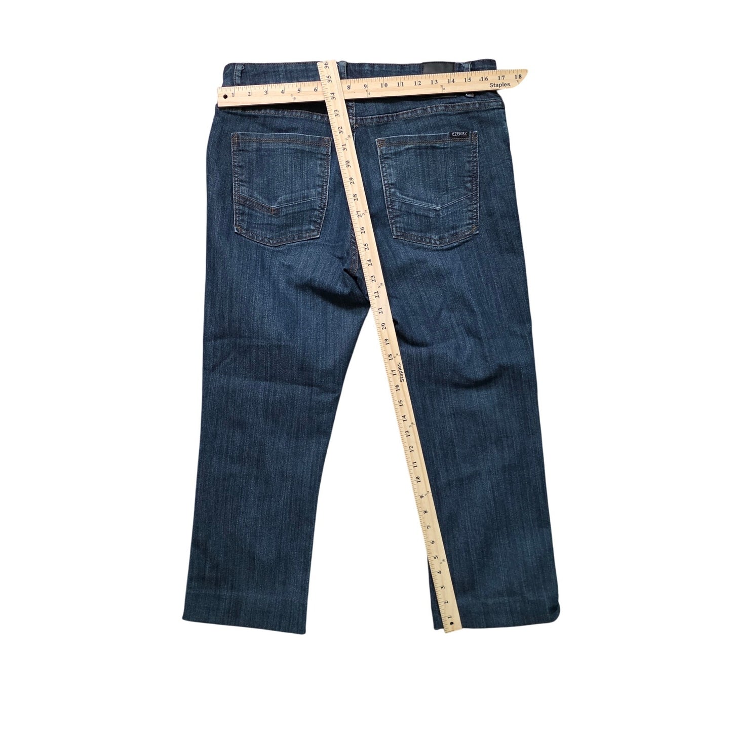 Ezekiel Jeans Men’s 34 Blue Denim Straight Cut 302 EZ Rider