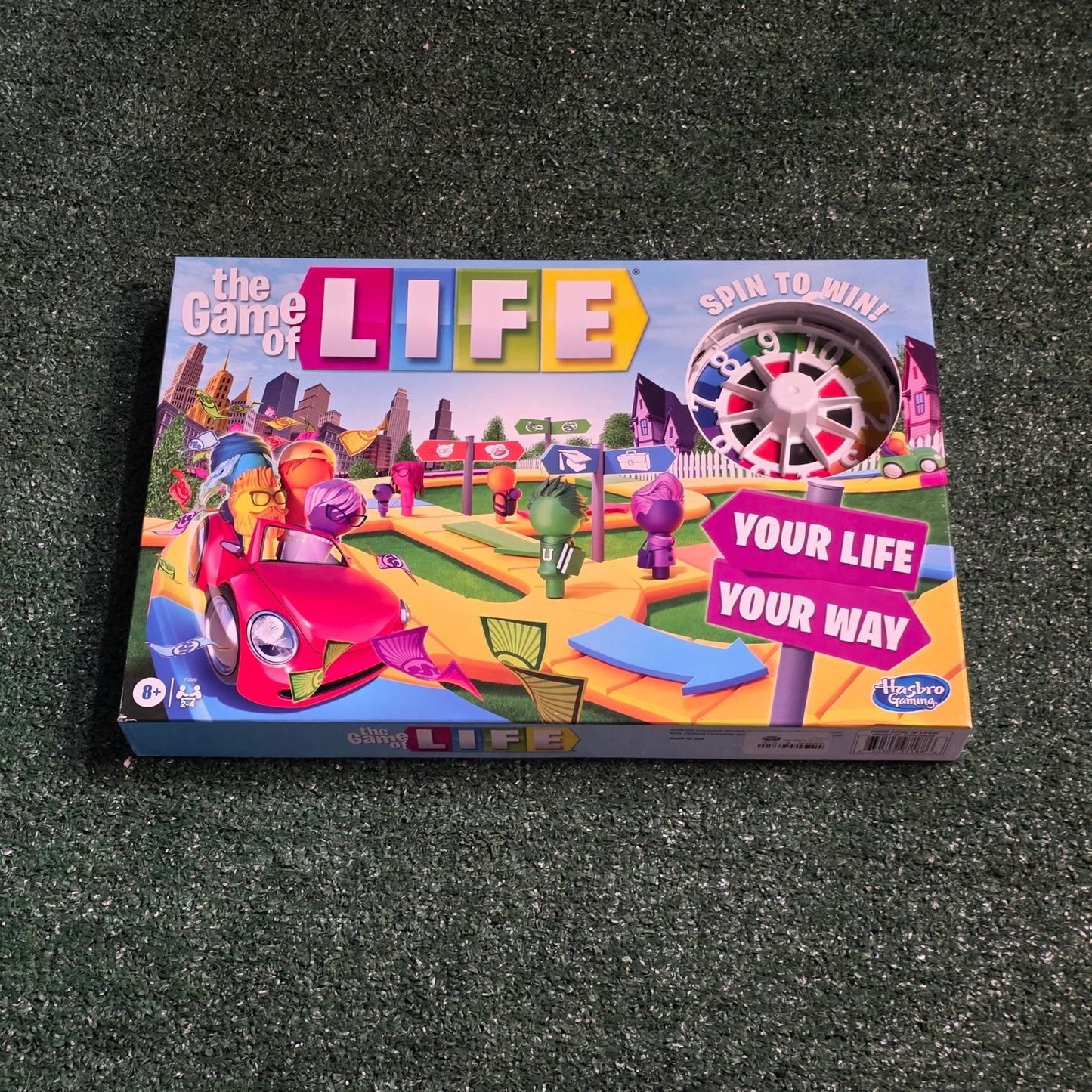 Hasbro Gaming The Game of Life Career Day Board Game New Sealed