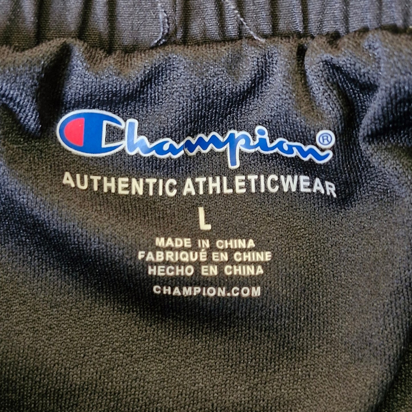 Champion Black and White Athletic Shorts Girls Size Large (14–16)