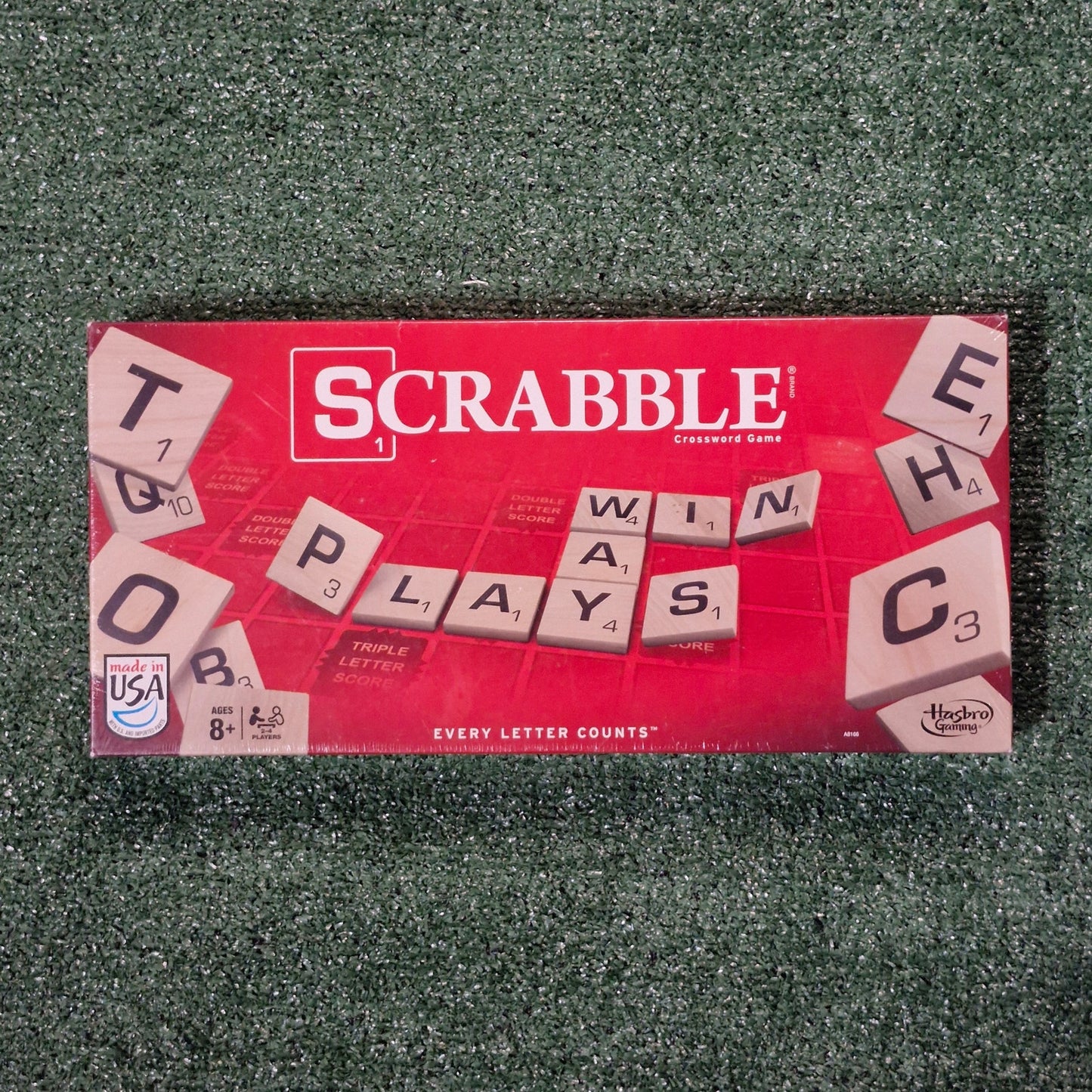 Scrabble Crossword Game Hasbro Classic Word Board Game New Sealed