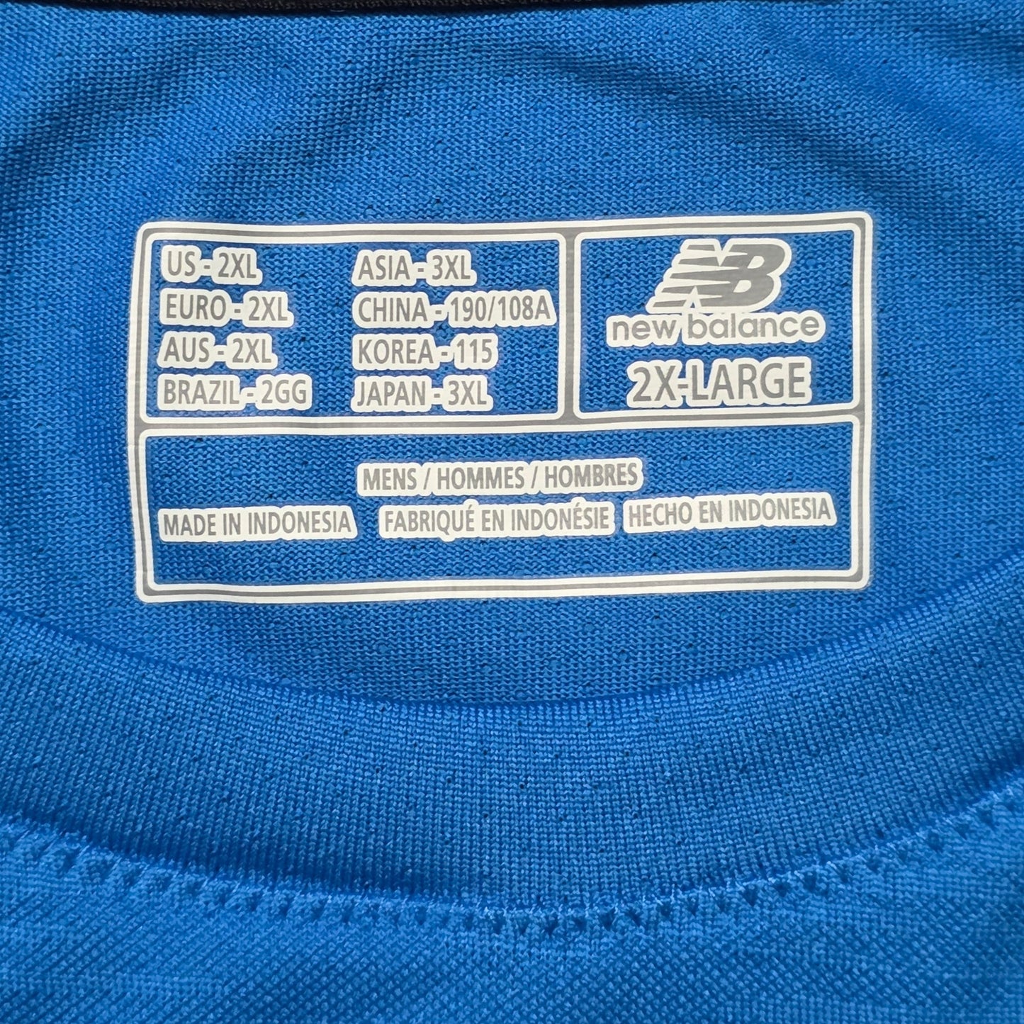 New Balance Q Speed Jacquard Running Shirt Men’s 2XL Short Sleeve