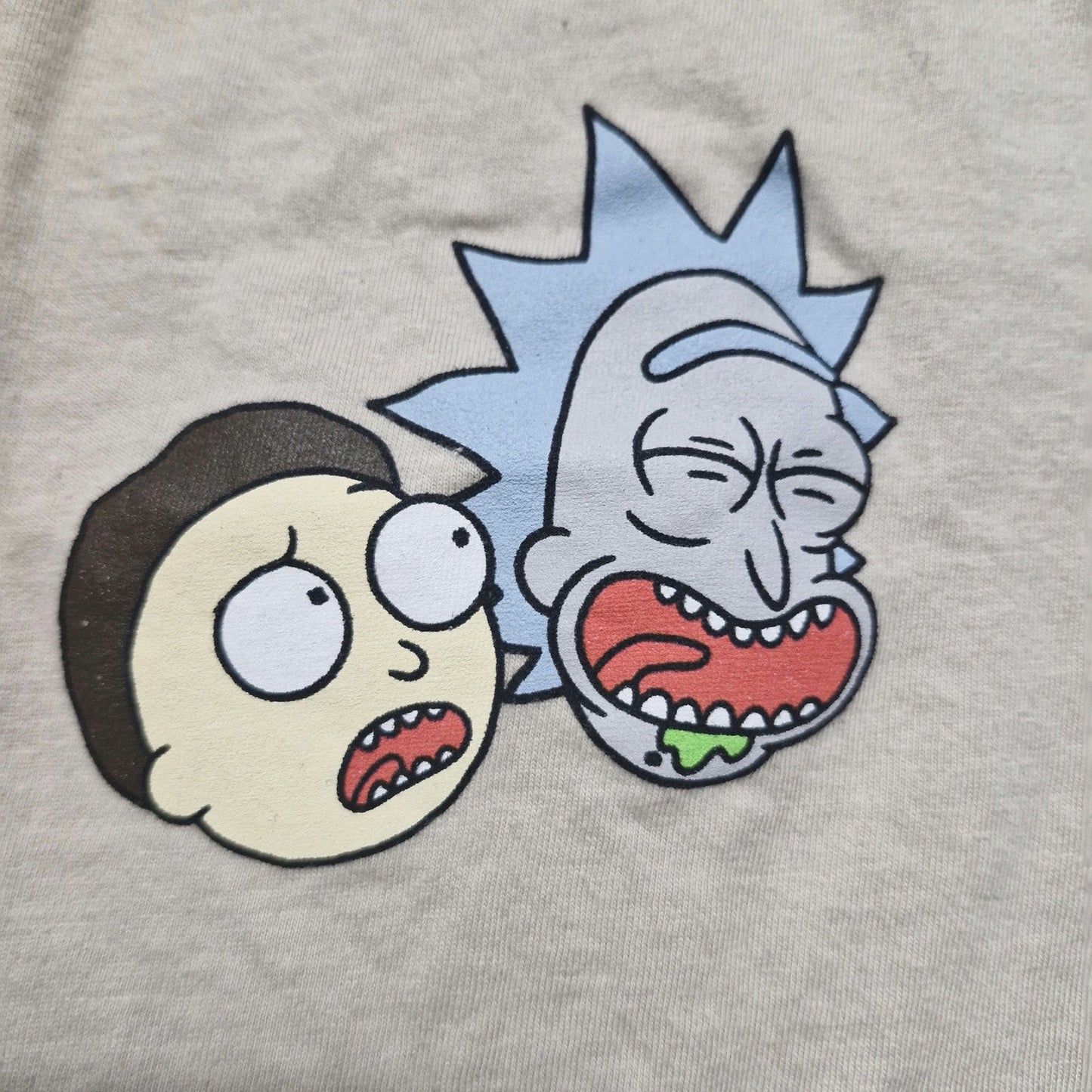Rick and Morty “Wubba Lubba Dub Dub” T-Shirt Men’s XL Black Graphic Tee
