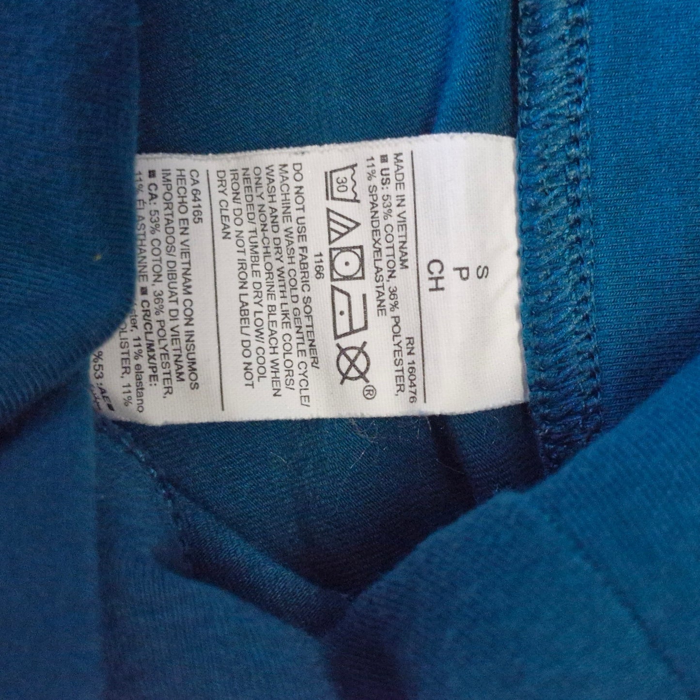 Old Navy Leggings Women’s Small Teal Green Cut-Out Activewear NB Dry Workout