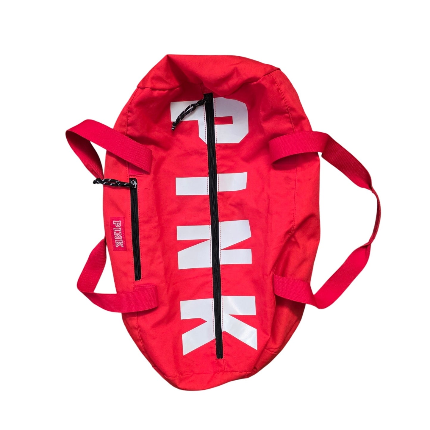 Victoria’s Secret Pink Duffle Bag Women Red Yoga Gym Fitness