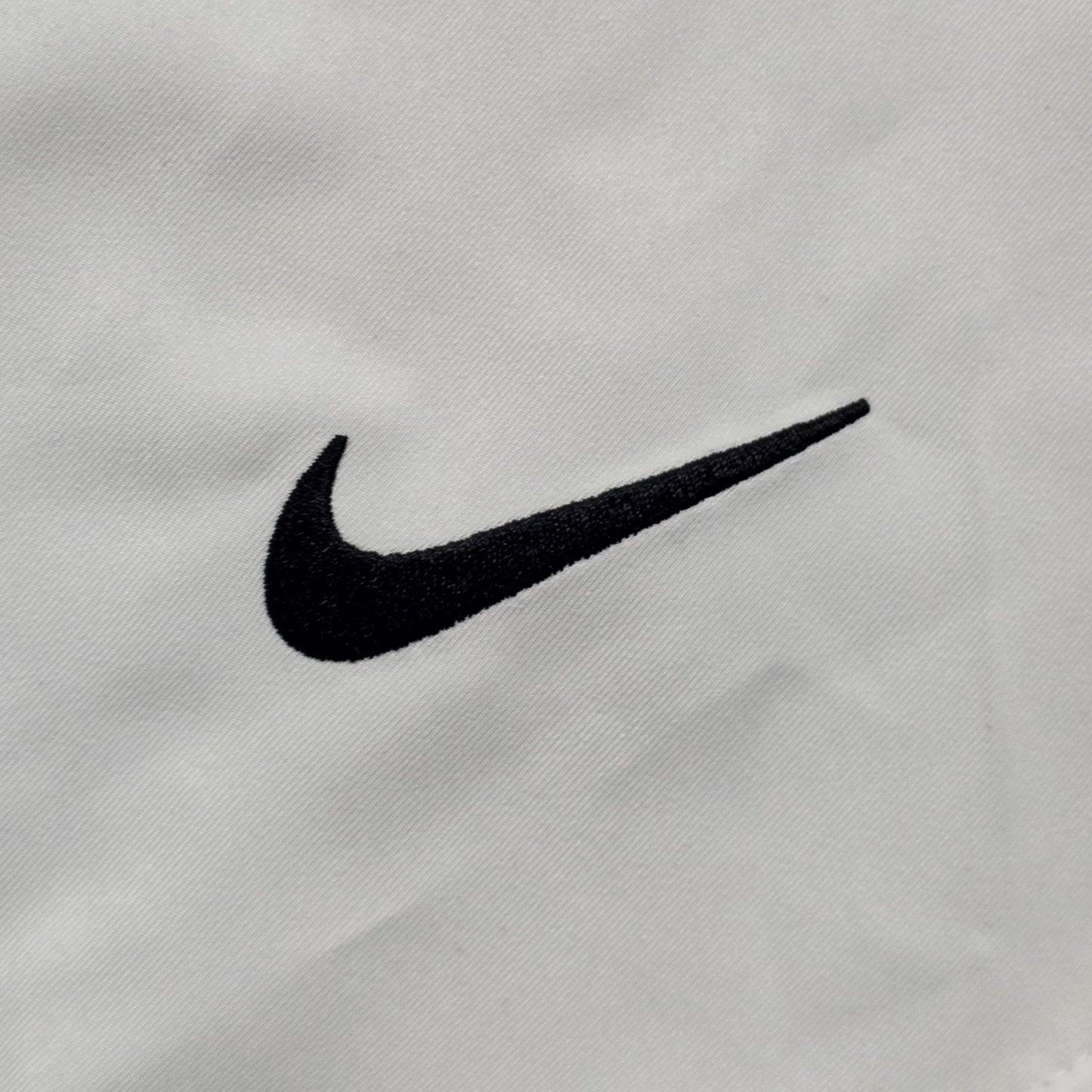 Nike Dri-Fit Shorts Women L White Elastic Waist Athletic