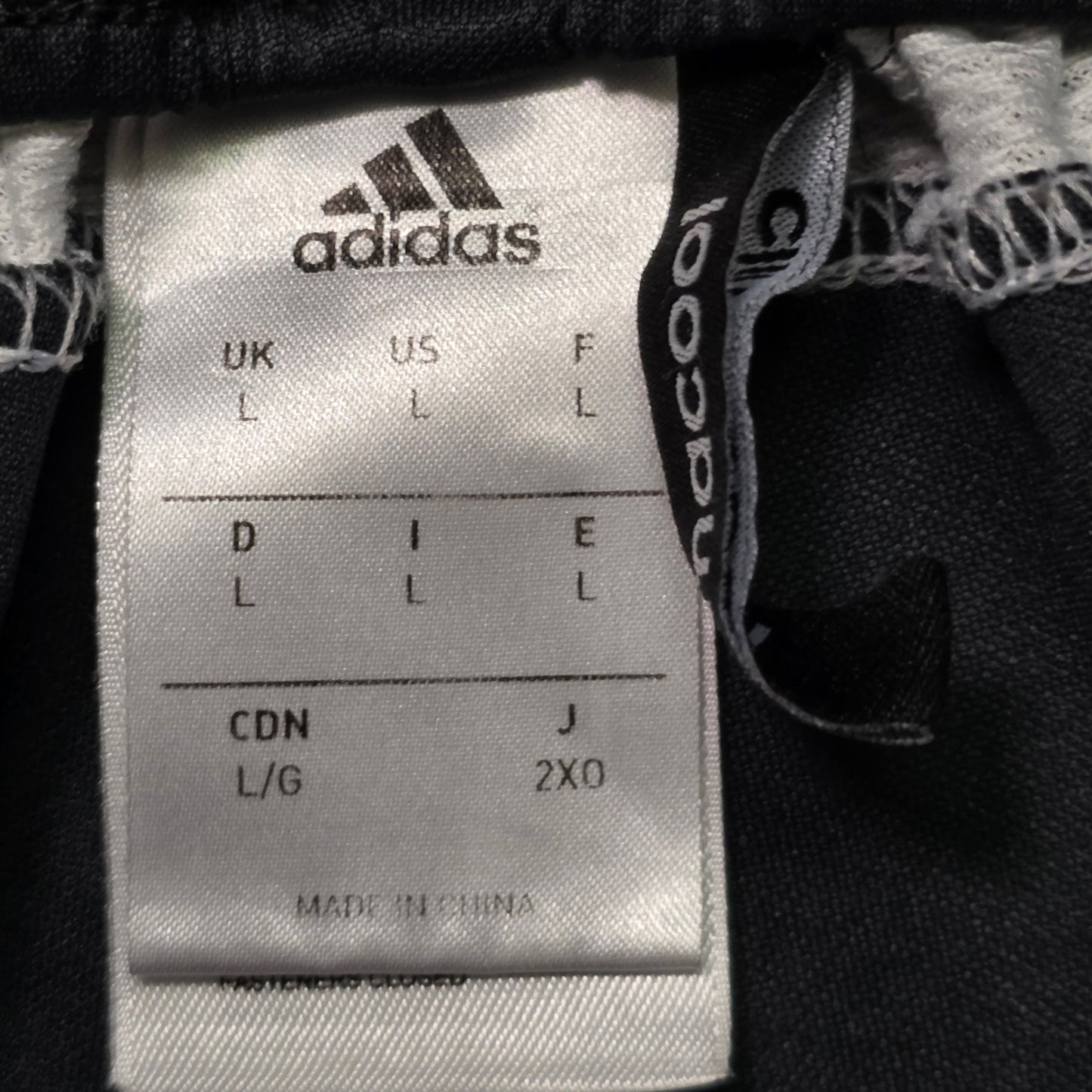 Adidas ClimaCool 3/4 Pants Men’s L Black White Athletic Training
