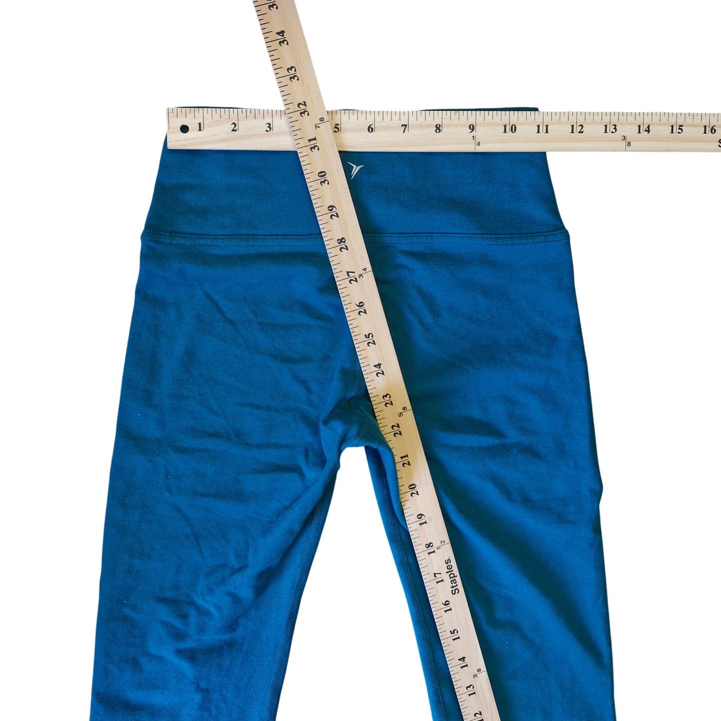 Old Navy Leggings Women’s Small Teal Green Cut-Out Activewear NB Dry Workout