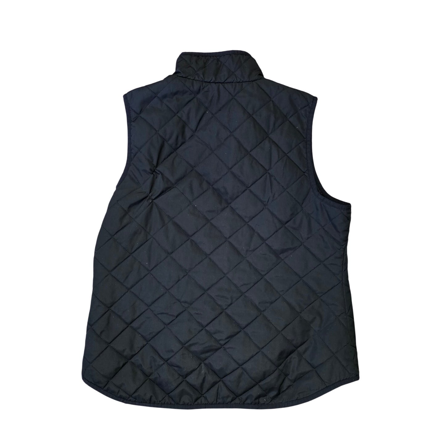Old Navy Quilted Vest Women’s Large Black Lightweight Puffer Shell Casual Outerwear