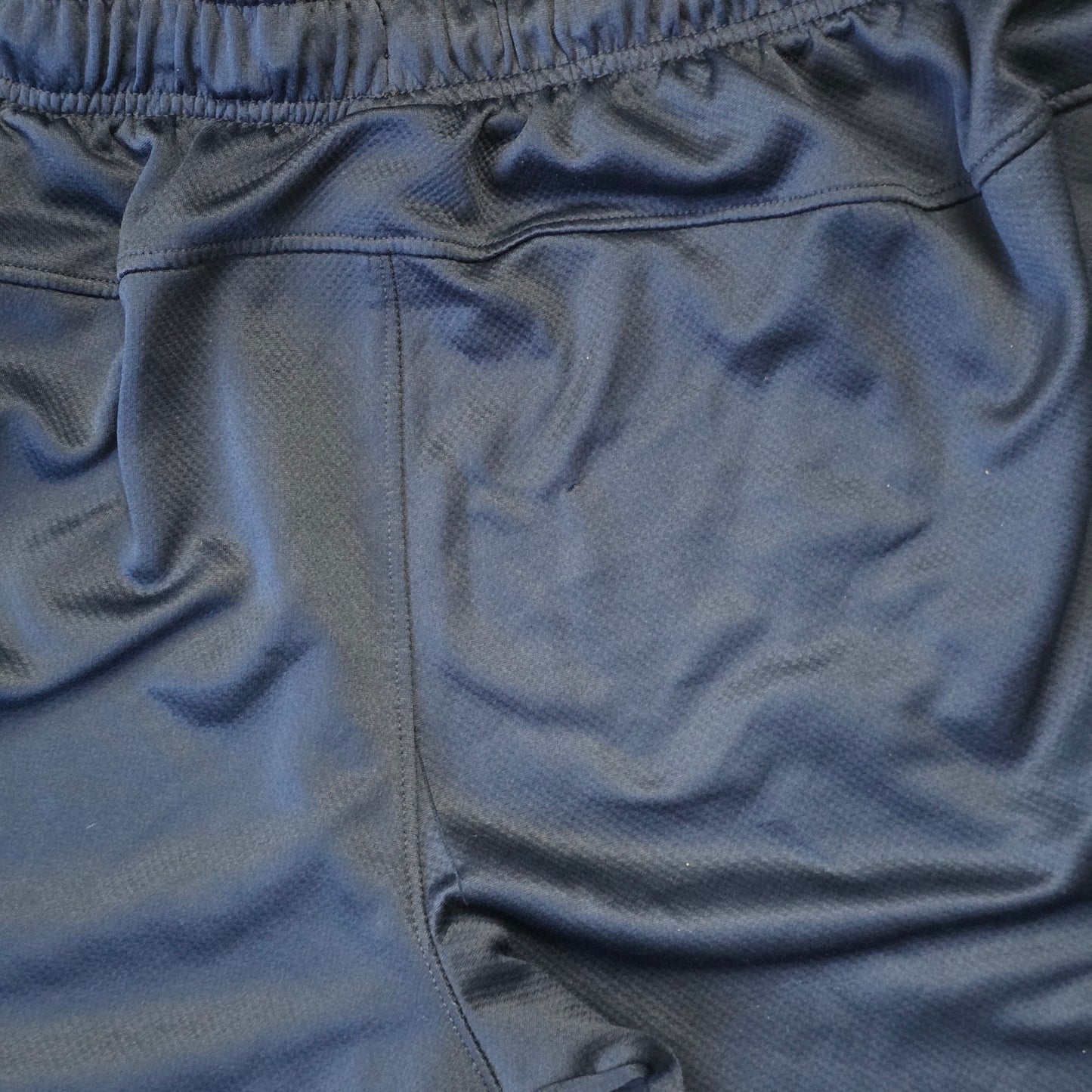 Russell Dri-Power Athletic Basketball Shorts Men’s XL Navy Blue & Black