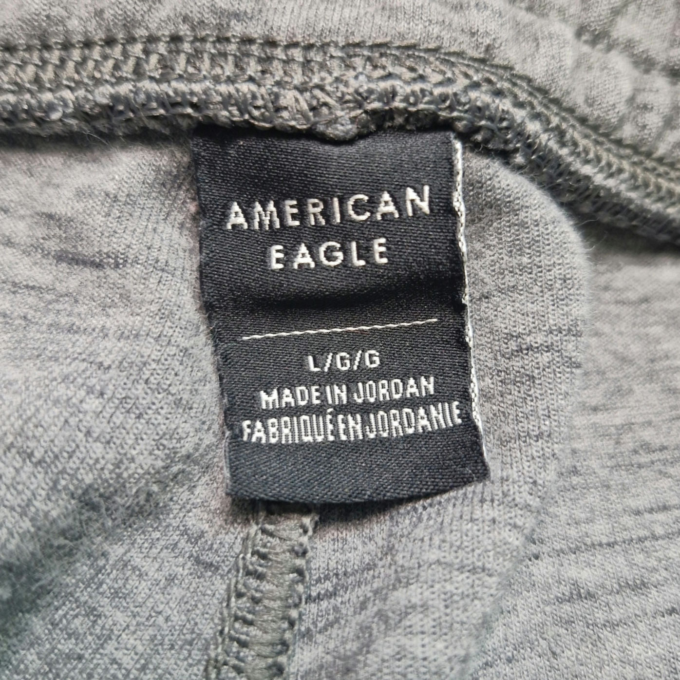 American Eagle Men's Training Jogger Gray Sweatpants Size Large
