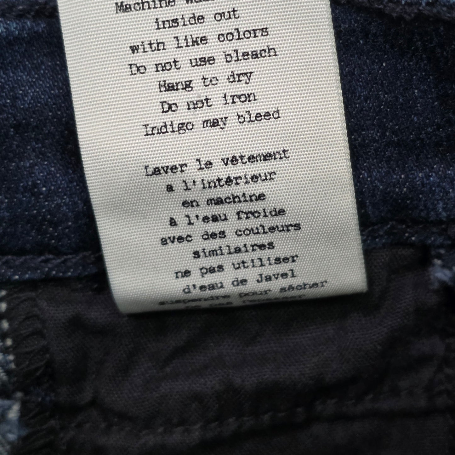 Rag & Bone High Rise Skinny Jeans Women’s 25 Indigo Blue Denim