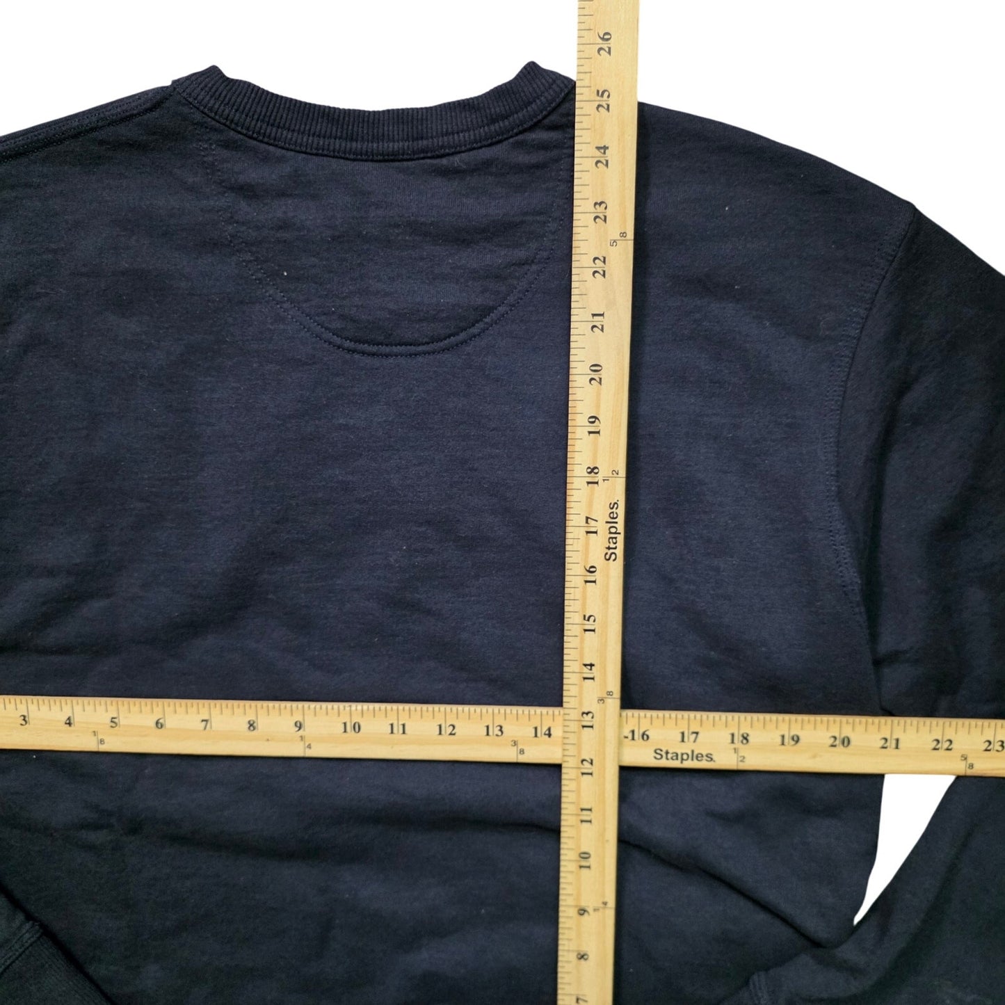 Champion Sweatshirt Men’s M Navy Script Logo Crew Neck