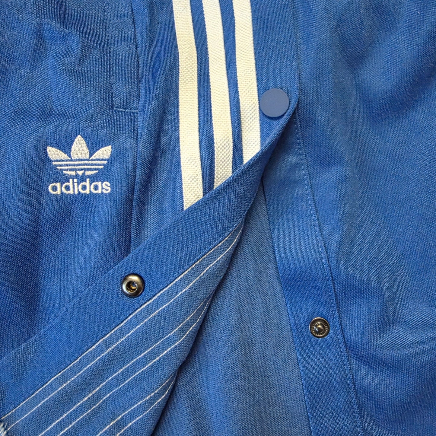 Adidas Snap Shorts Men’s Medium Blue Athletic