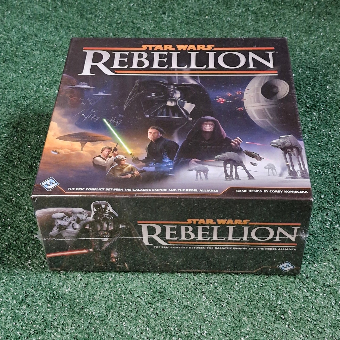 Star Wars Rebellion 2016 Board Game Fantasy Flight Open Box Complete