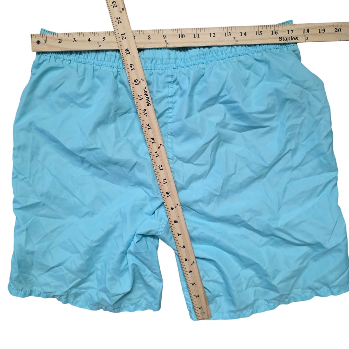 Old Navy Athletic Shorts Men’s XL Cyan 100 Polyester