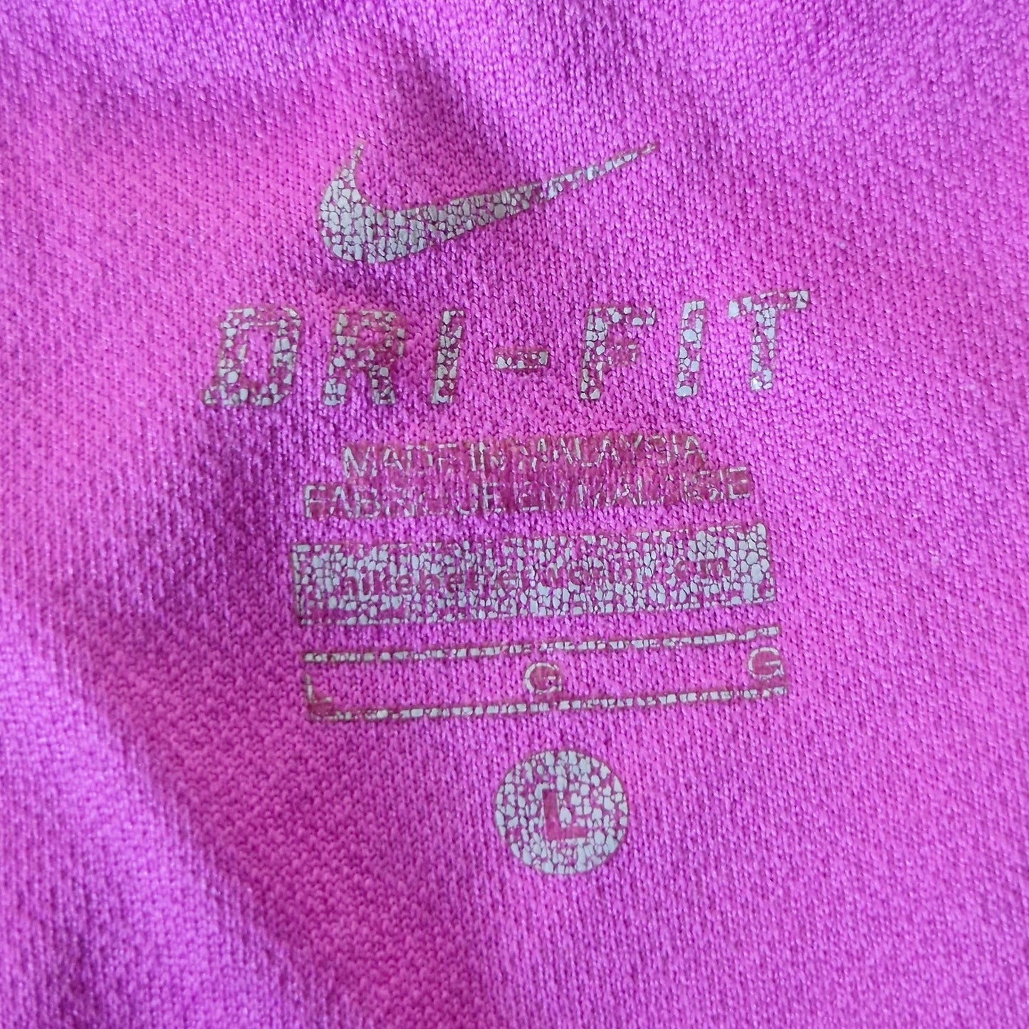 Nike Dri-Fit Women's Athletic Shorts Women's Size Large Purple Orange Running Gym