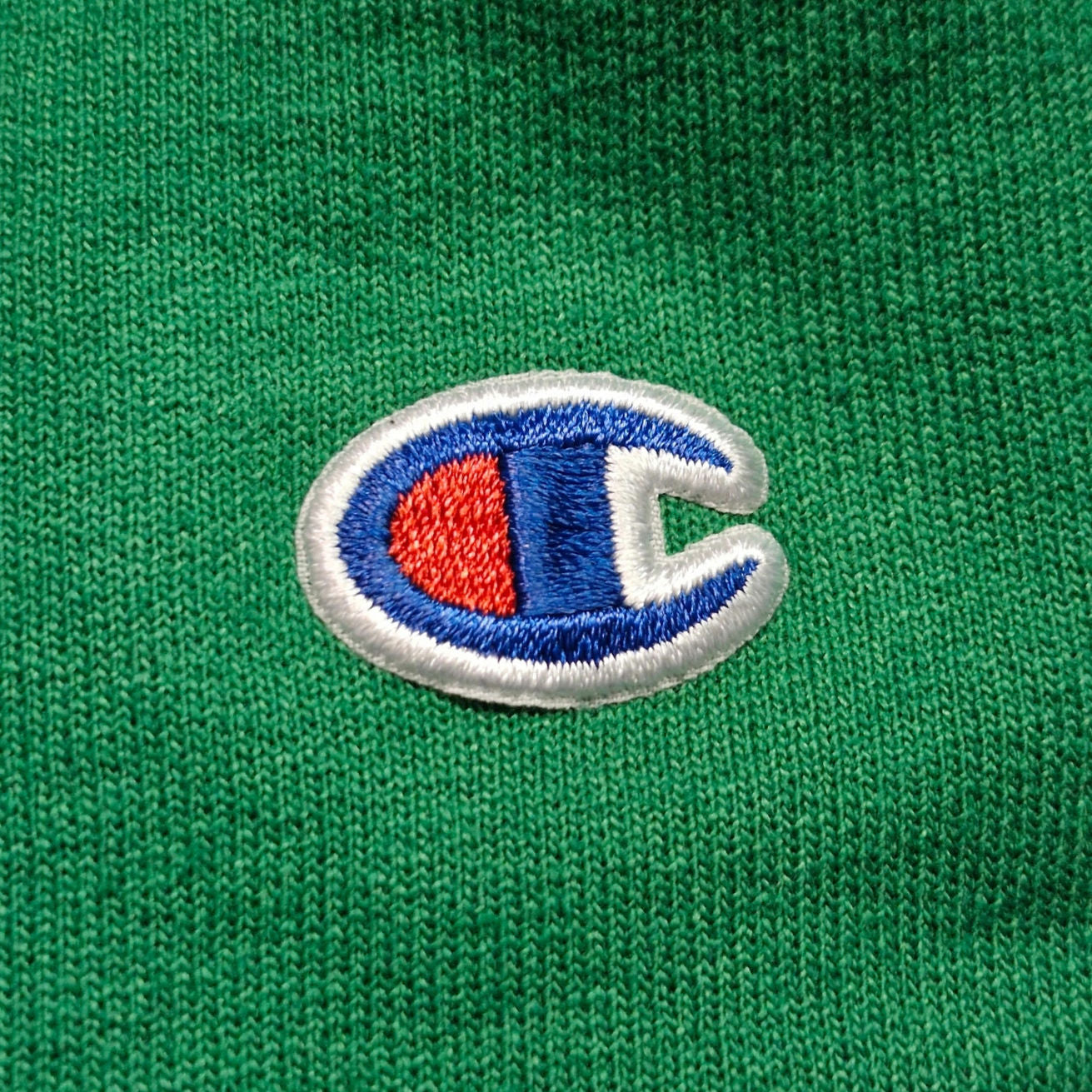 Champion Terry Jogger Sweatpants Men’s Medium Green Spelled-Out Logo