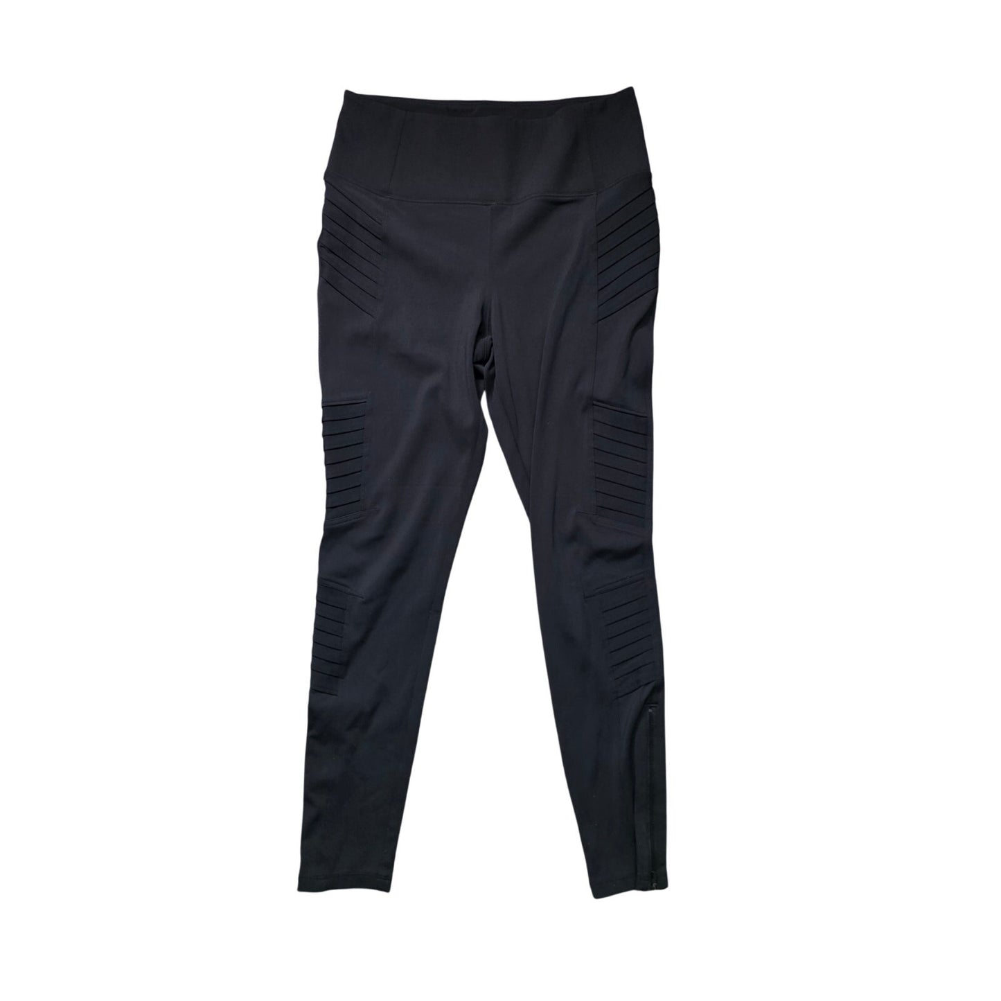 Athleta Delancey Moto Tight Leggings Women’s M Black Athleisure
