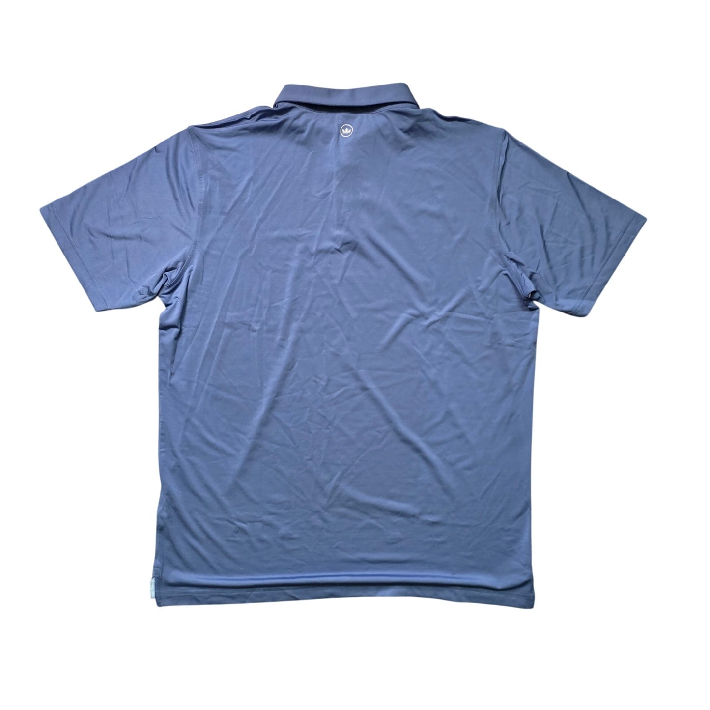 Peter Millar Ledge Performance Jersey Polo Men’s XL Blue Golf Shirt