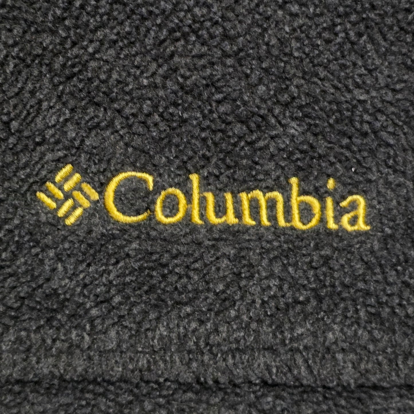 Columbia Michigan Wolverines Fleece Jacket Men’s S Gray Full Zip