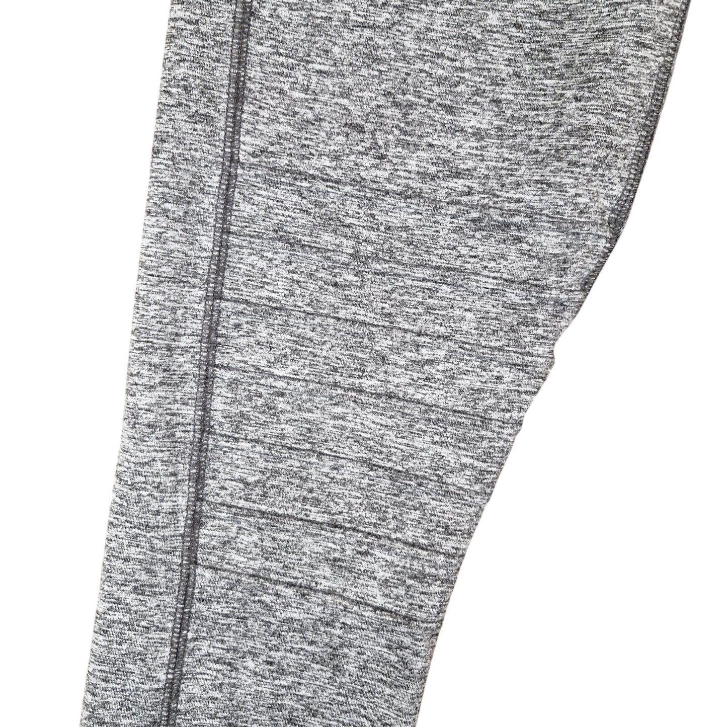 PUMA Gray Ribbed Leggings Women’s Size Medium Logo